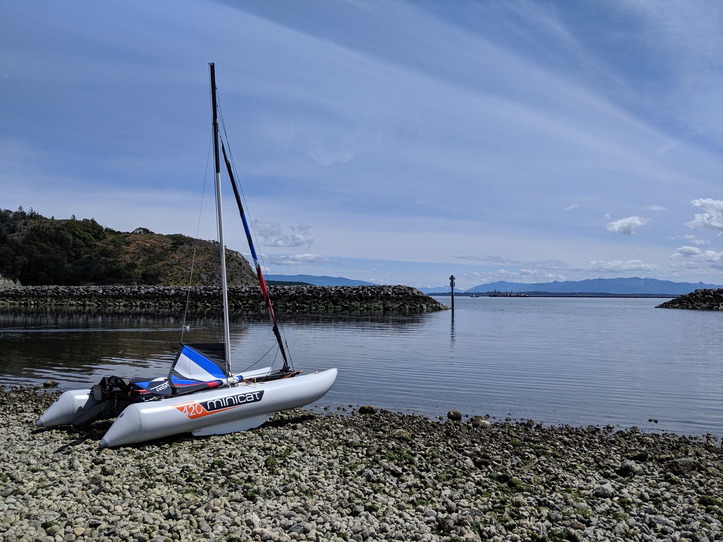 mini catamaran boat