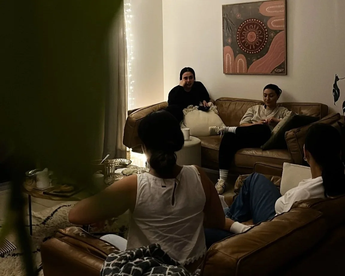 Daniella Elias and her cousins, the night that inspired When Lineage Calls