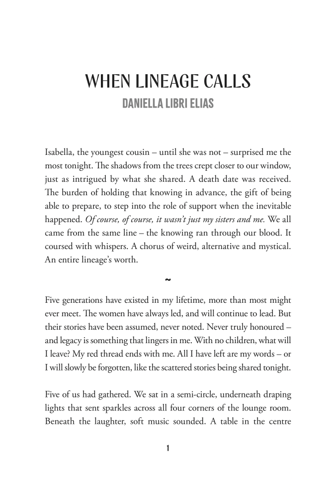 Anthologia Issue Two open pages