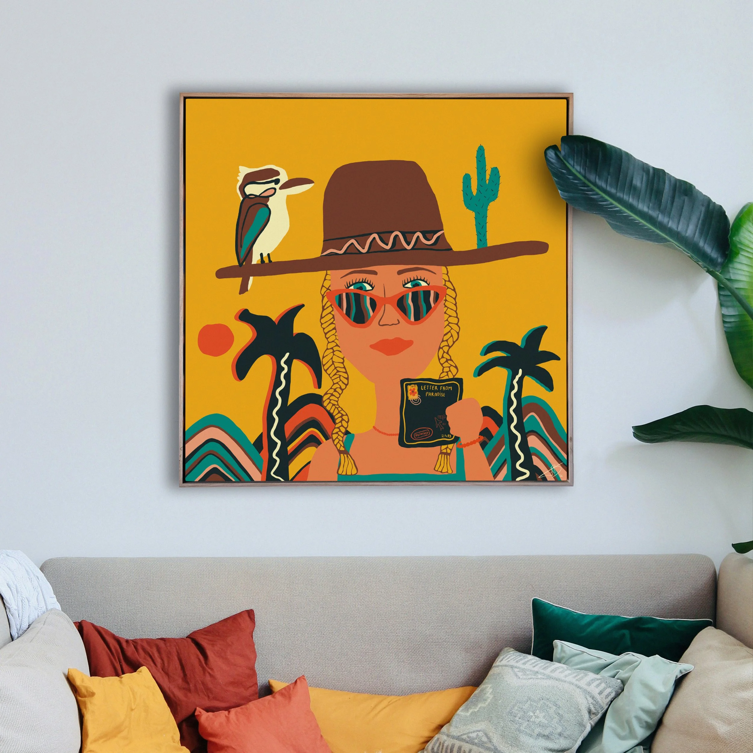 Letter From Paradise on Canvas-Livingroom1.jpg