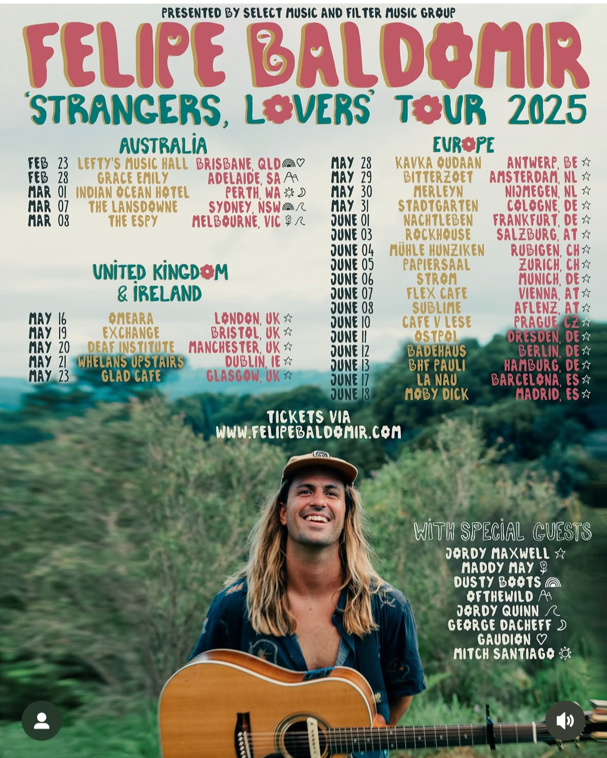 Strangers, Lovers EP Tour