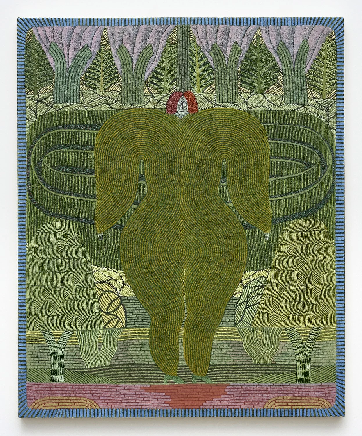 Minotaur at Sundown (Labyrinth Woman and Labyrinth)
