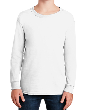 Screenshot_2021-02-09 Gildan® - Youth Ultra Cotton® 100% Cotton Long Sleeve T-Shirt 6-6 1 100% Cotton T-Shirts SanMar.png