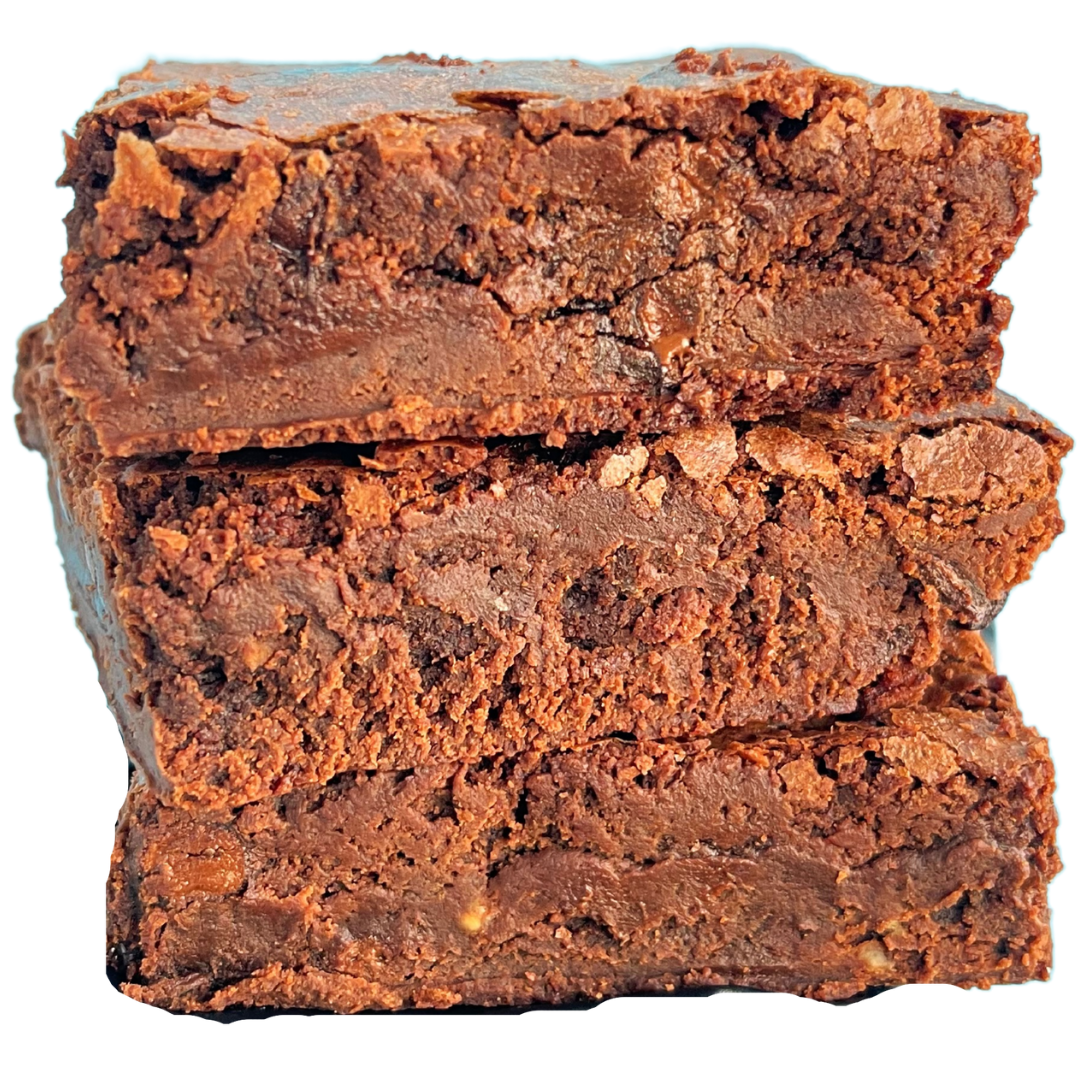 BELGIAN CHOCOLATE FUDGE BROWNIE