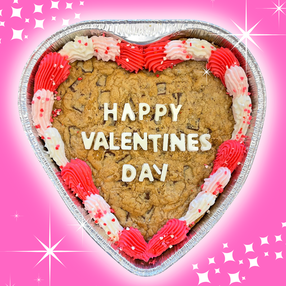 HEART COOKIE CAKE