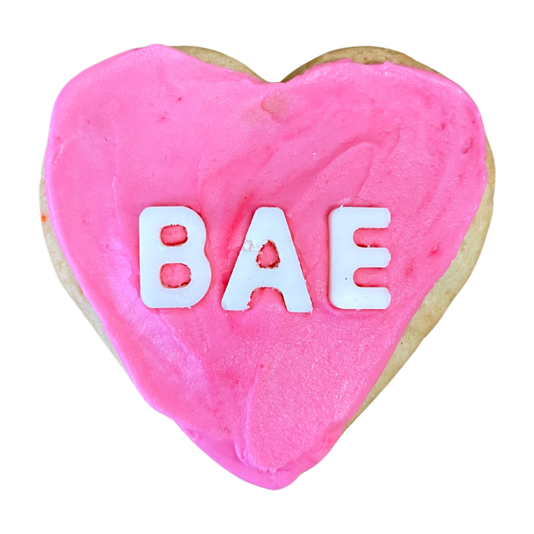 CONVERSATION HEART SUGAR COOKIE
