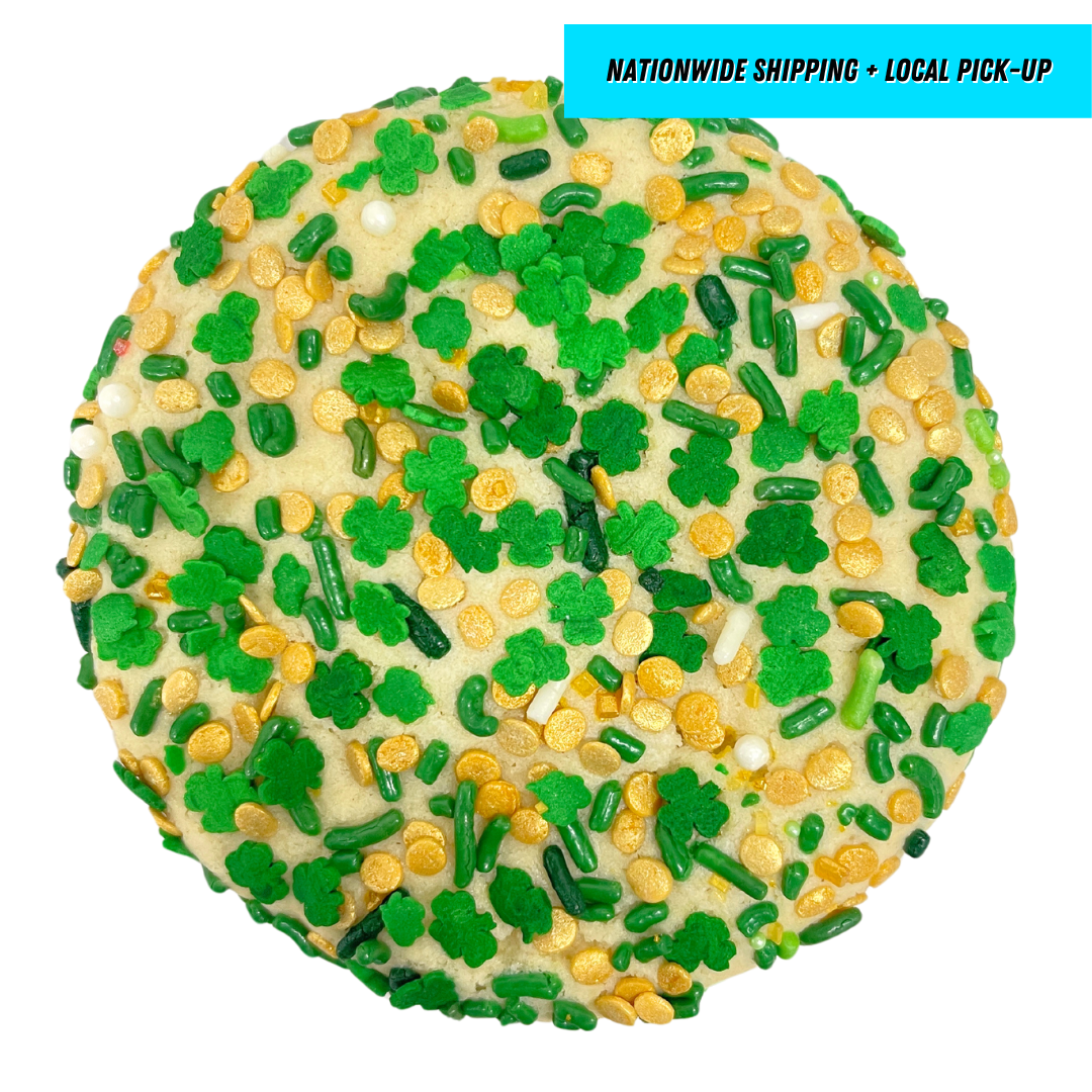 ST. PATRICK'S DAY SPRINKLE SUGAR COOKIE