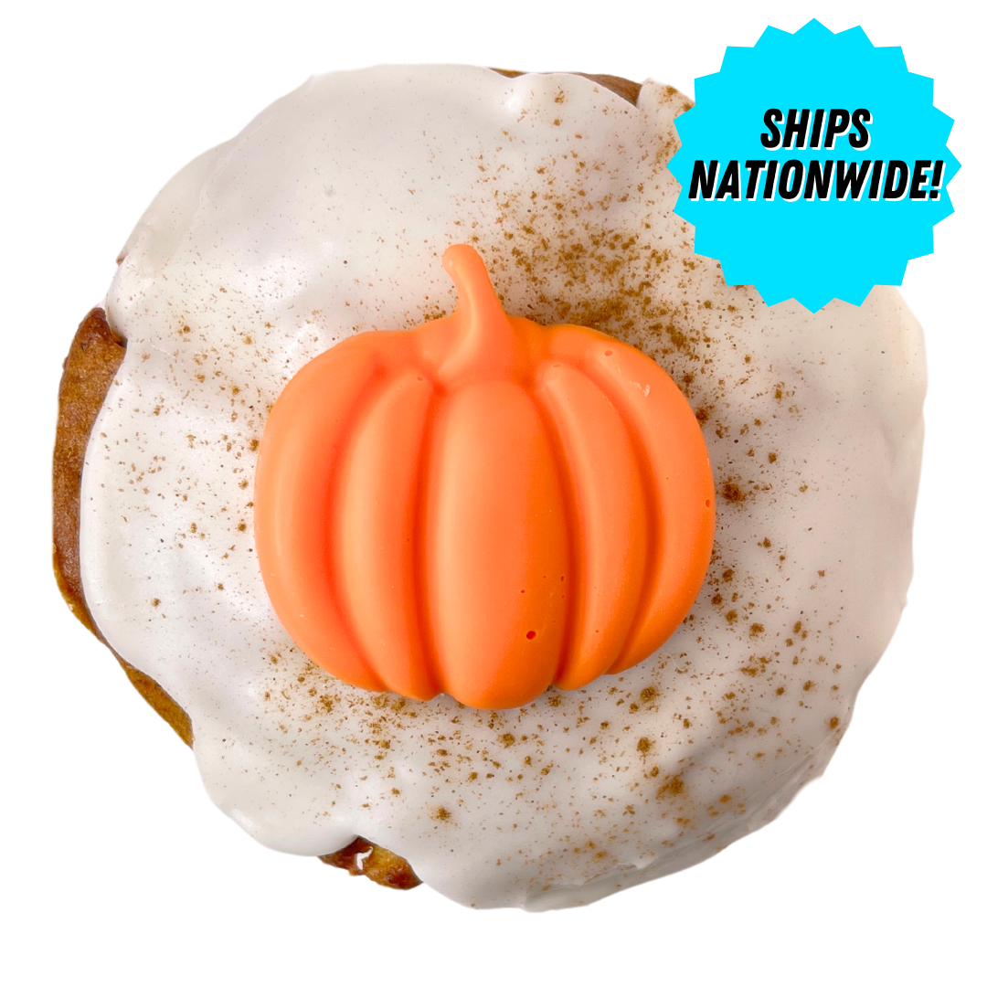 ICED PUMPKIN LOAF MUFFIN
