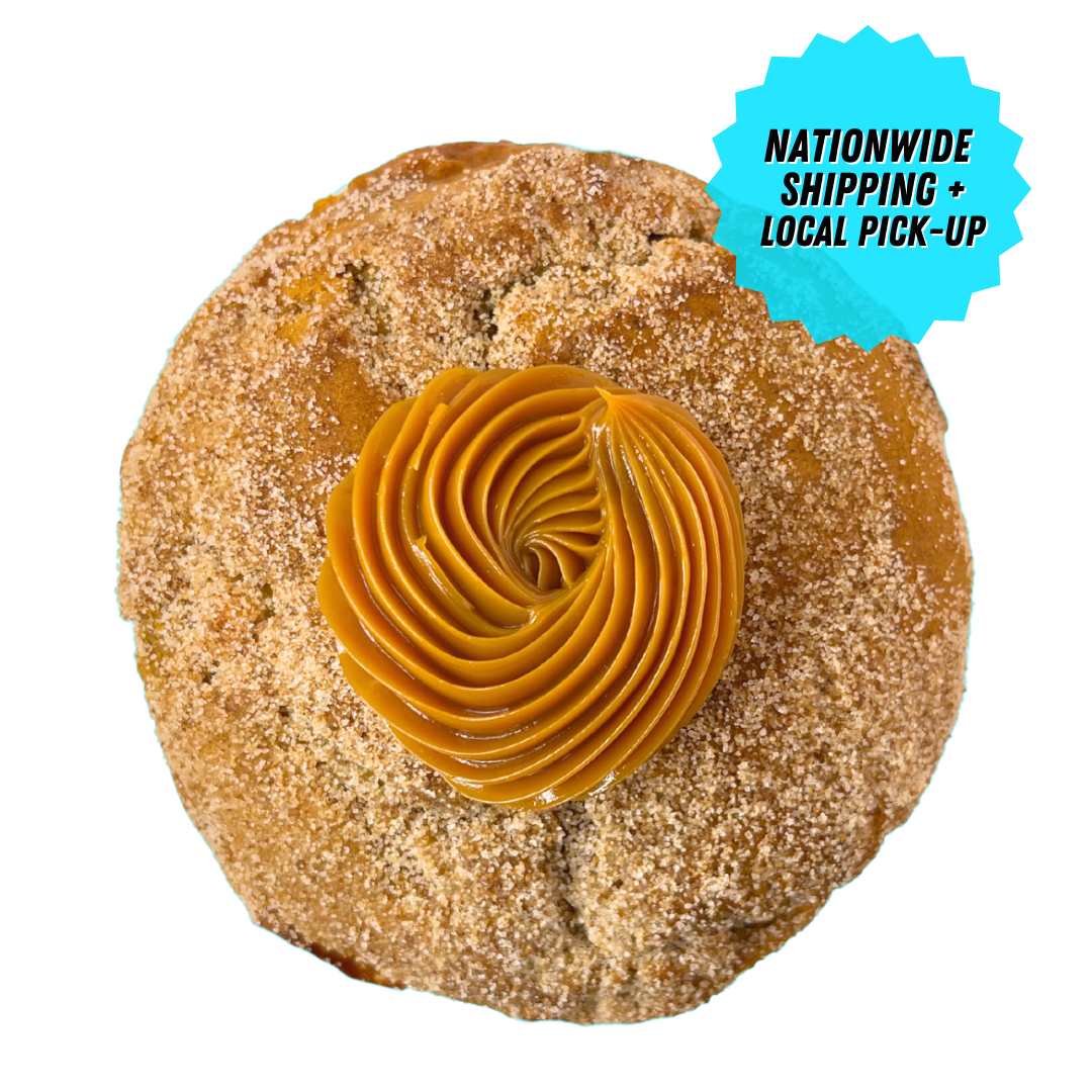 CHURRO W/ DULCE DE LECHE MUFFIN