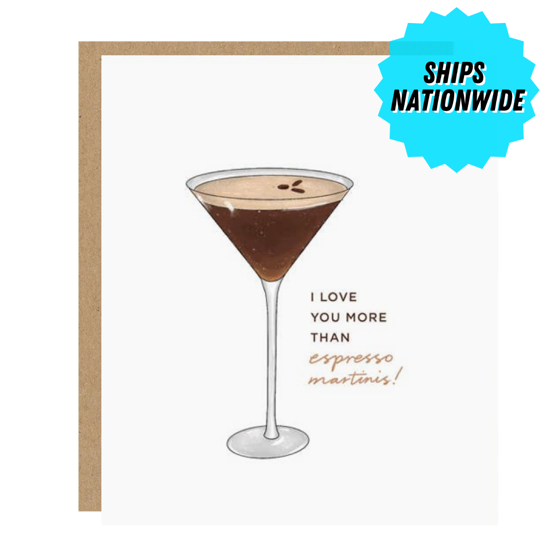 ESPRESSO MARTINI CARD