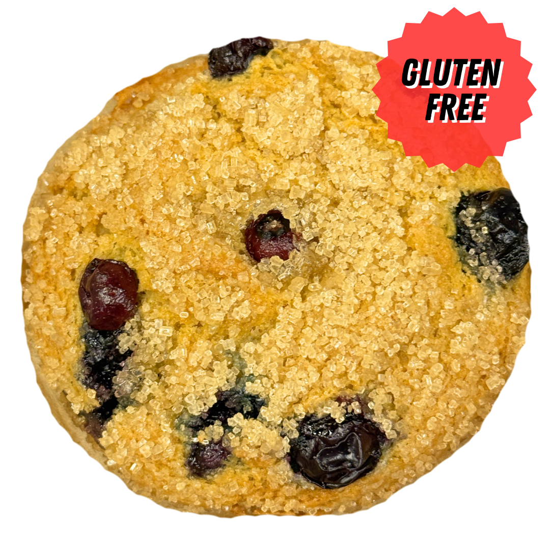 GLUTEN FREE LEMON BLUEBERRY MUFFIN