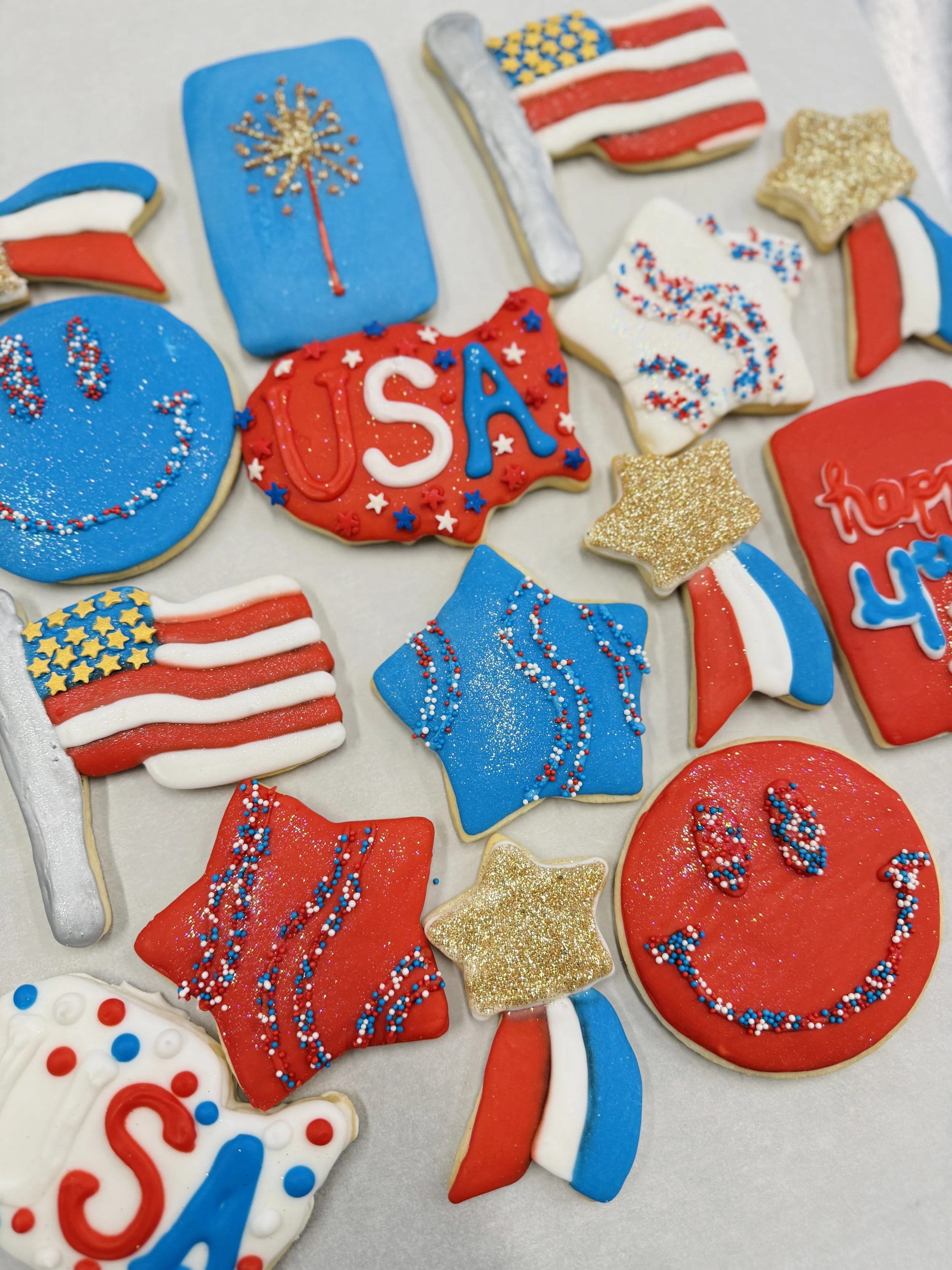 1 DZN 4TH OF JULY SUGAR COOKIES