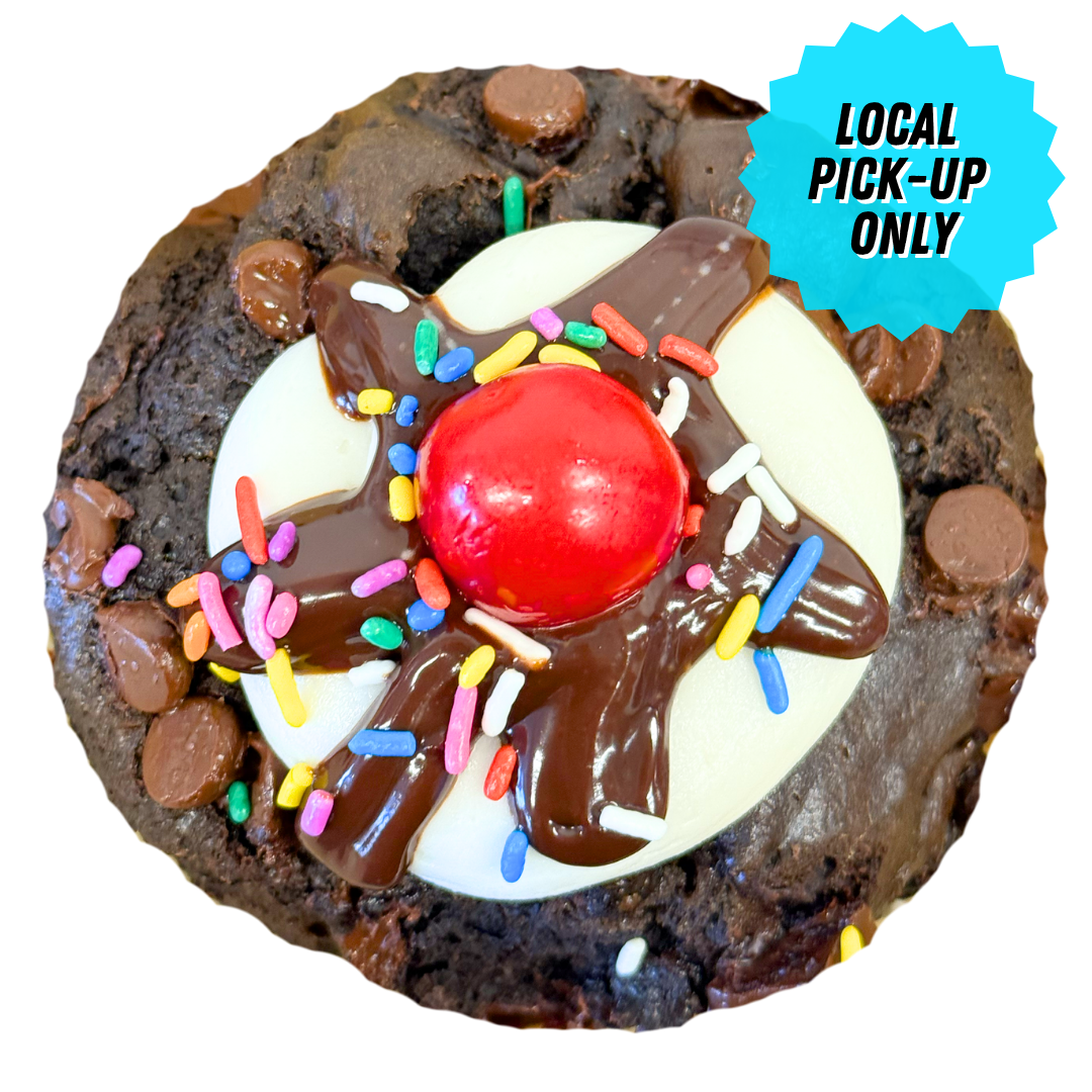 GLUTEN FREE HOT FUDGE SUNDAE MUFFIN