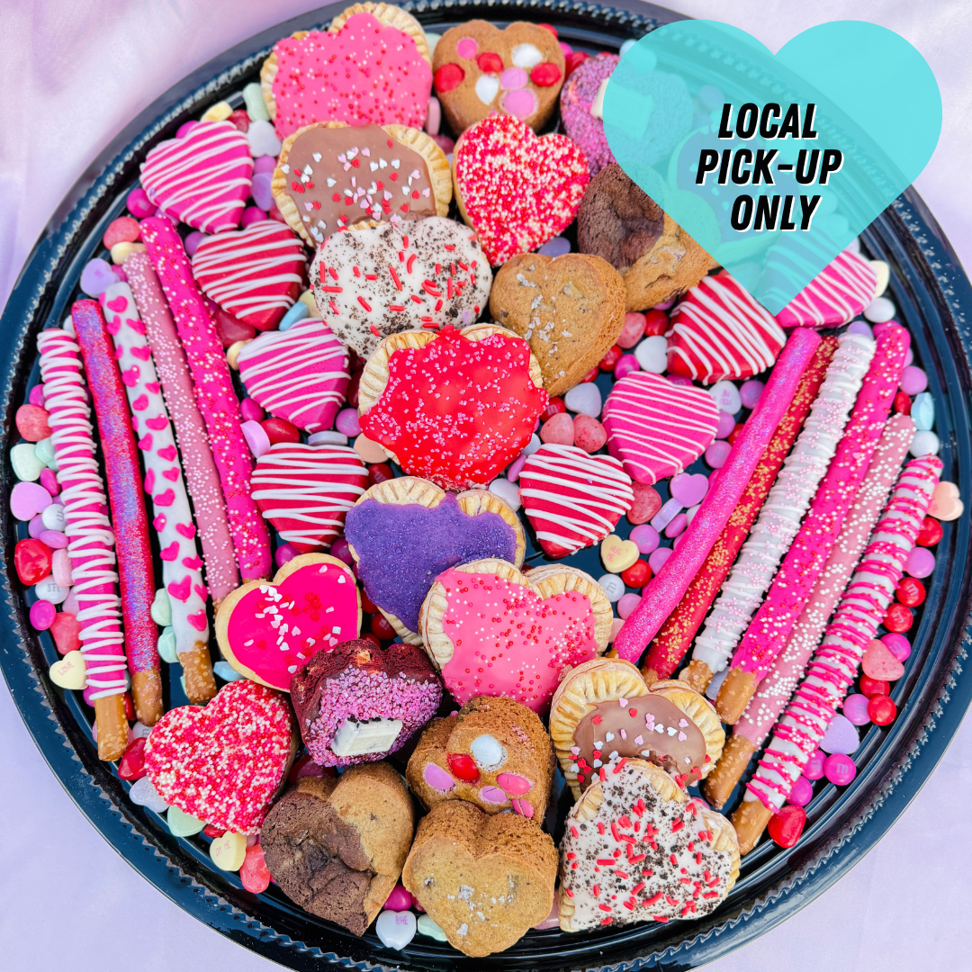 VALENTINE'S DAY DESSERT BOARD