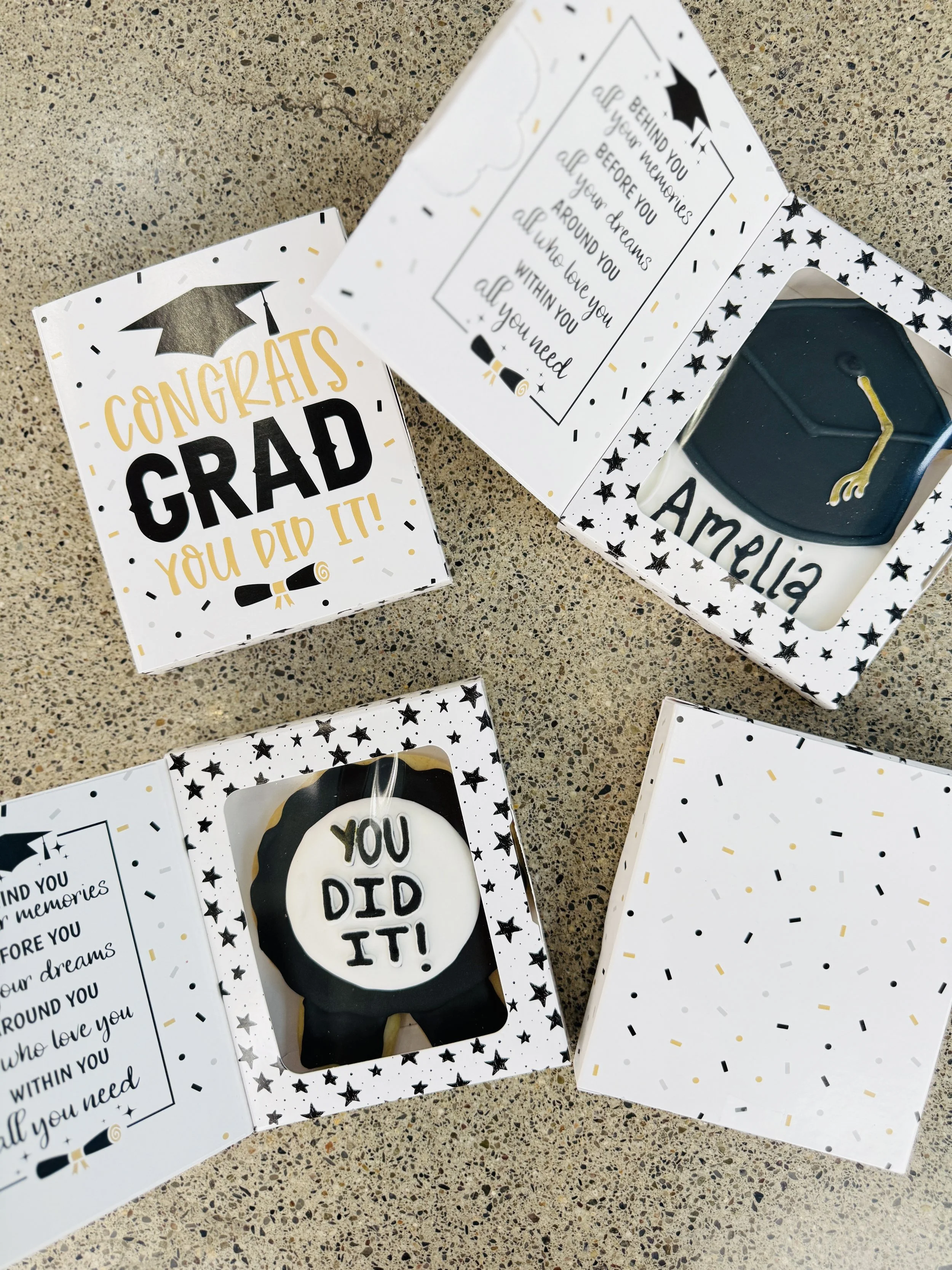 GRADUATION COOKIE CARD