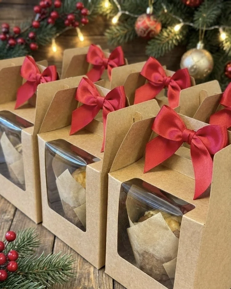 FESTIVE MONSTER MUFFINS HOLIDAY PACKAGING