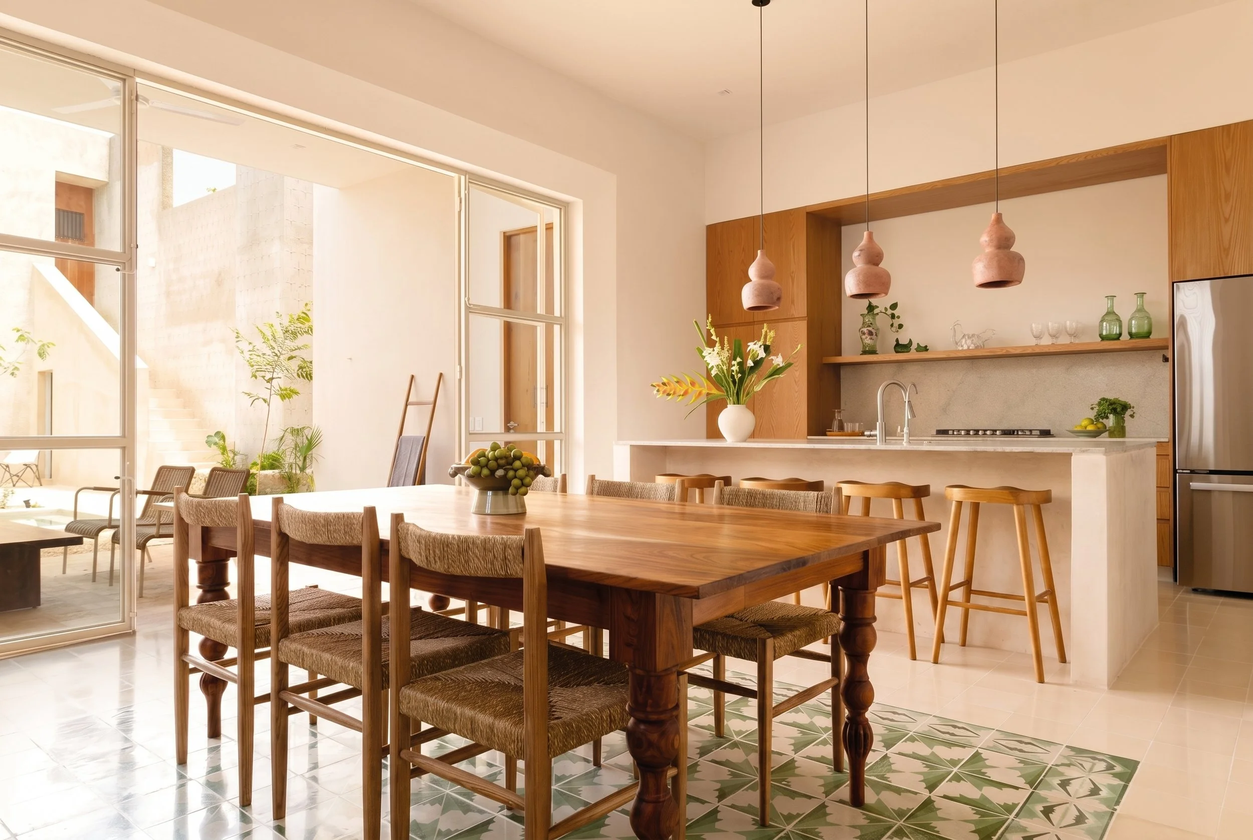 casa-goliana-merida-living-room-kitchen-open-outdoor-living-laseu-studio