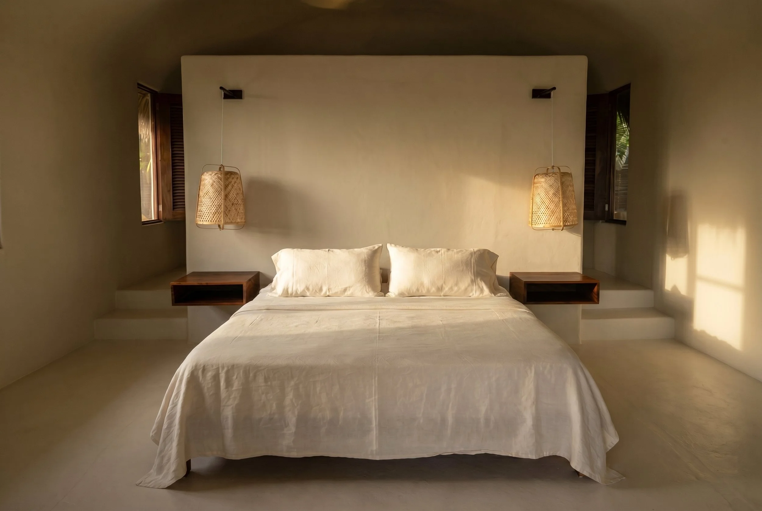 puerto escondido, beach house, bedroom,