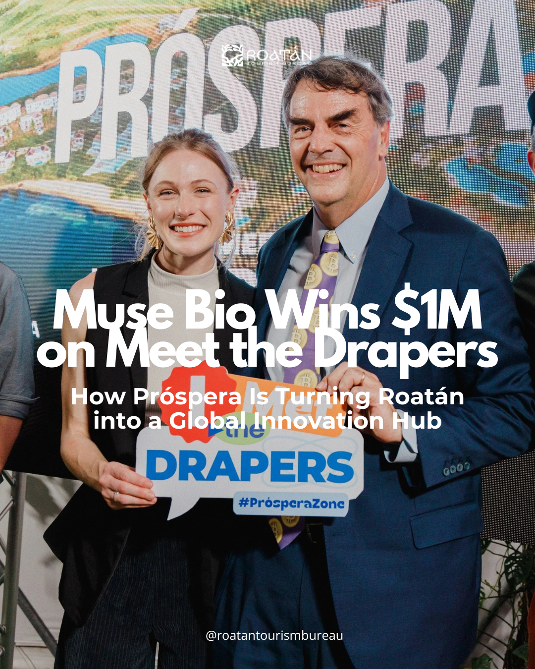 Muse Bio Wins $1M on Meet the Drapers: How Próspera Is Turning Roatán into a Global Innovation Hub