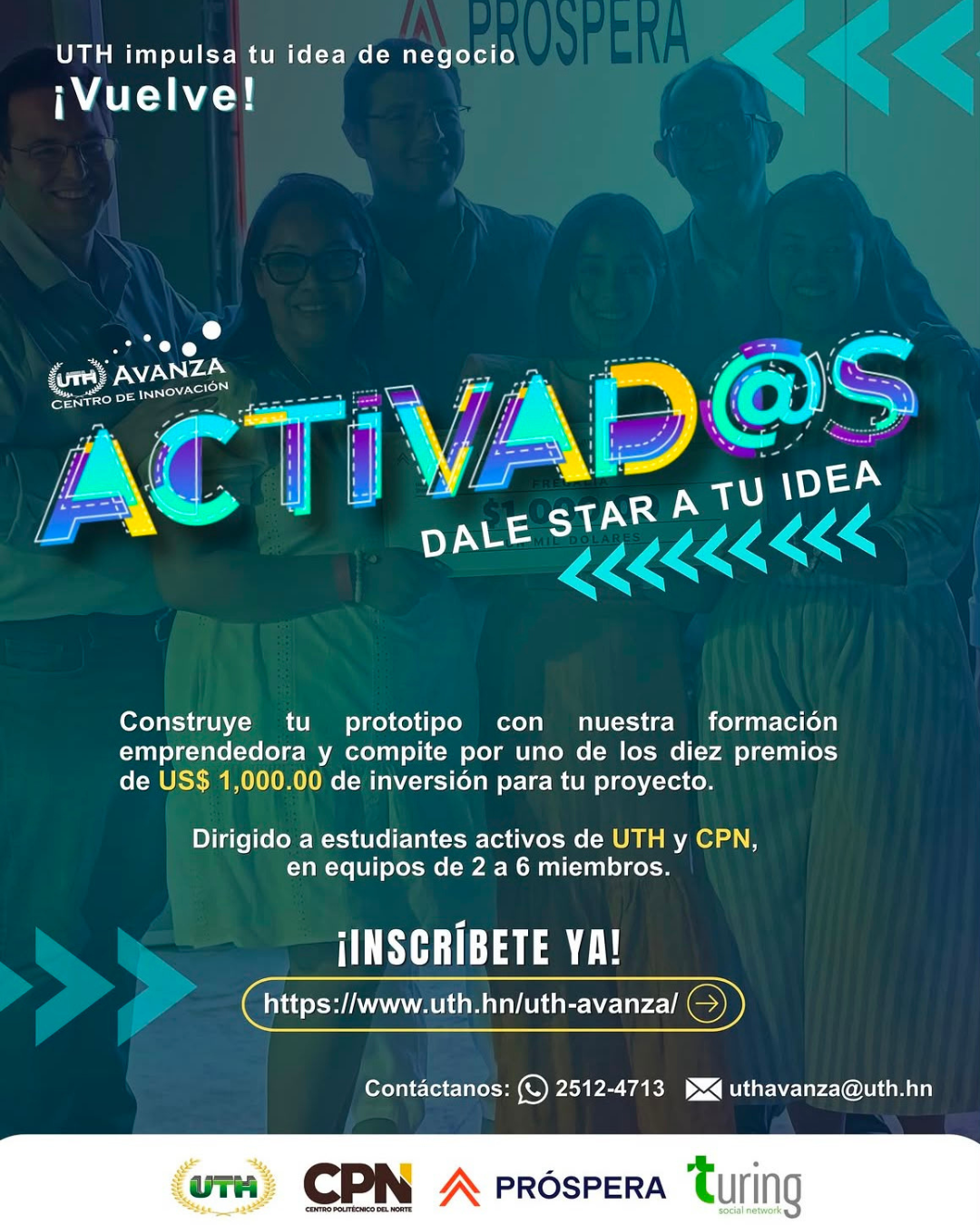 Activad@s by Próspera ZEDE and UTH Avanza Supports Young Entrepreneurs in Honduras