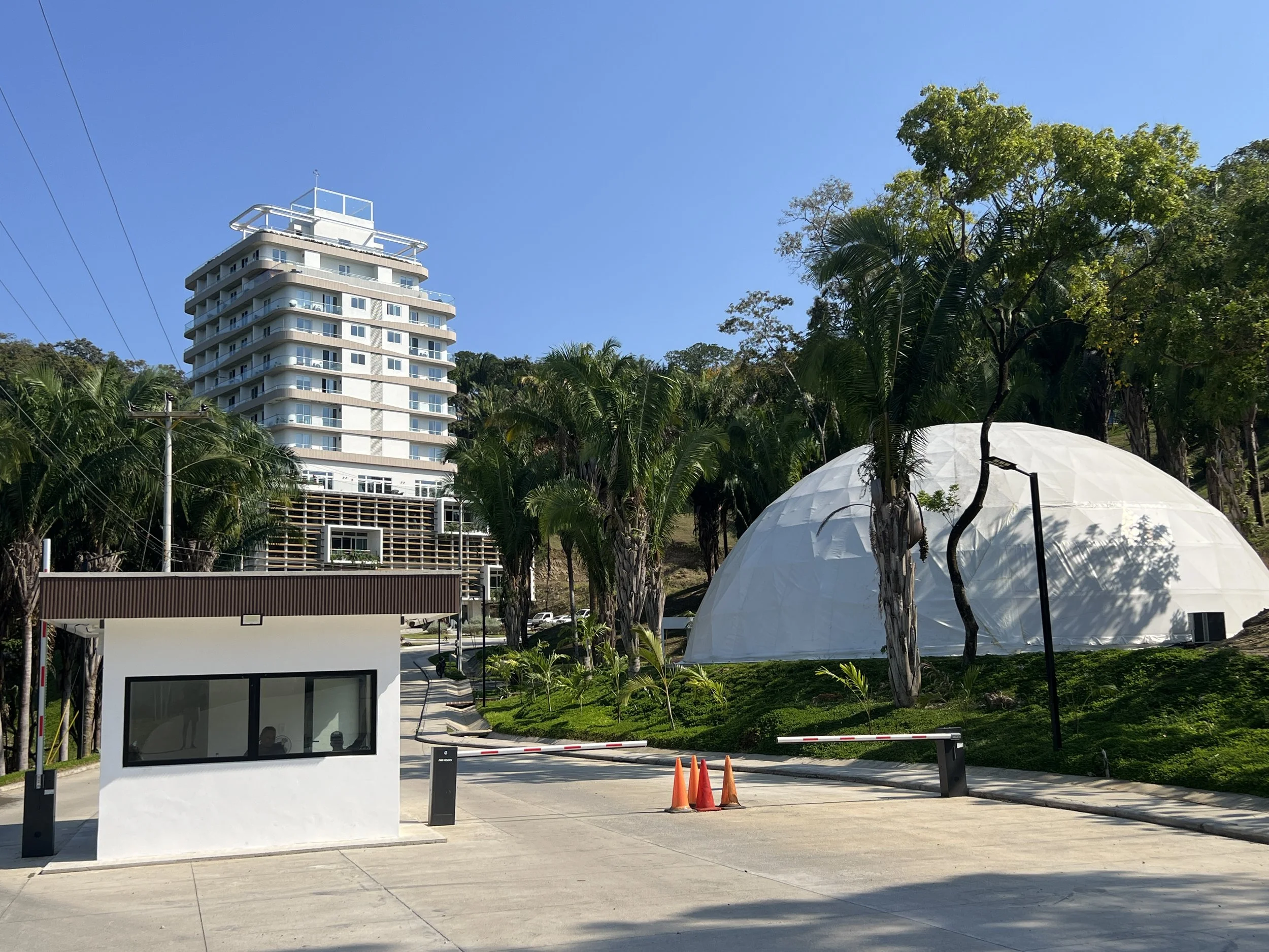 infinita dome entrance outside view.JPG