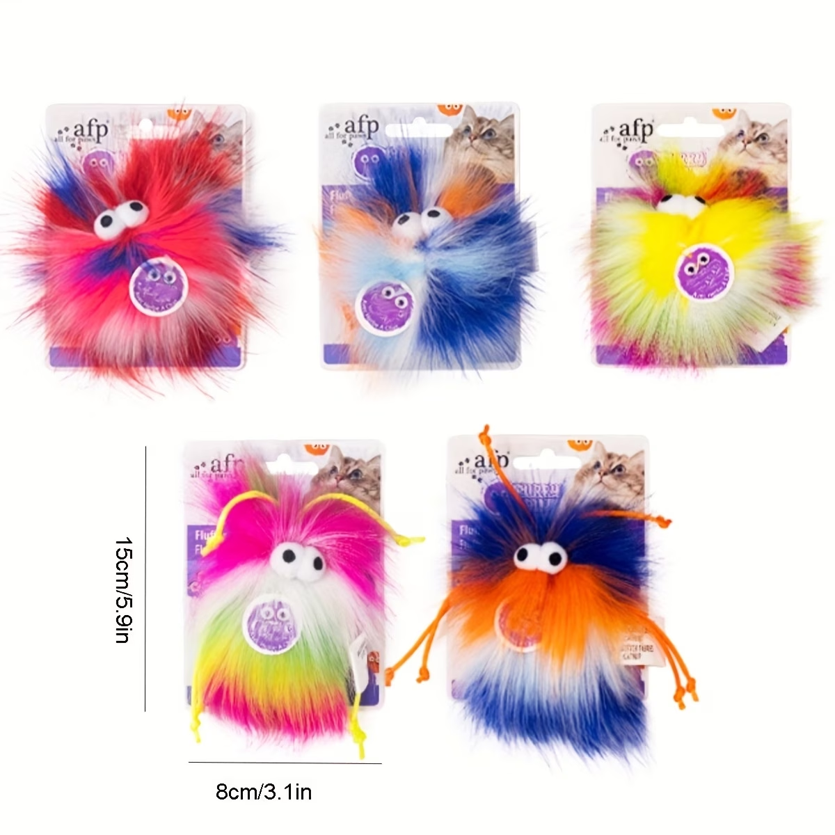 Fluffy Catnip Toys