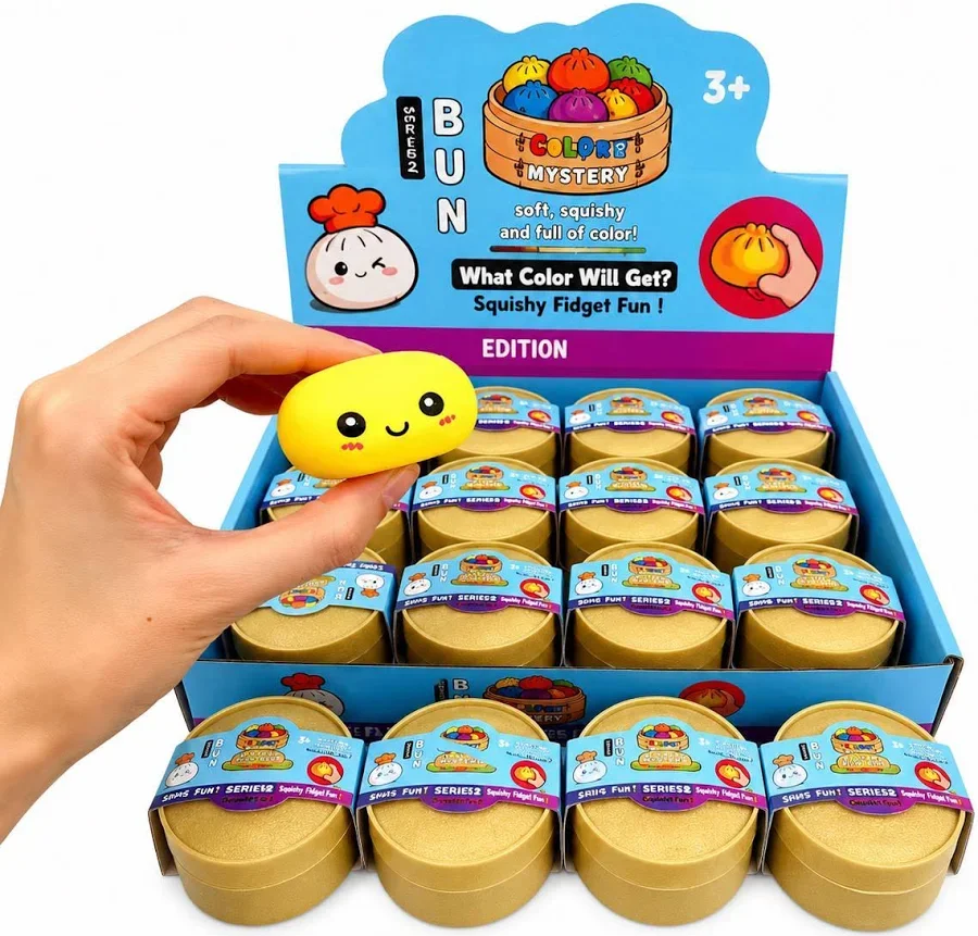 Mystery Steamed Bun Squishy Toy