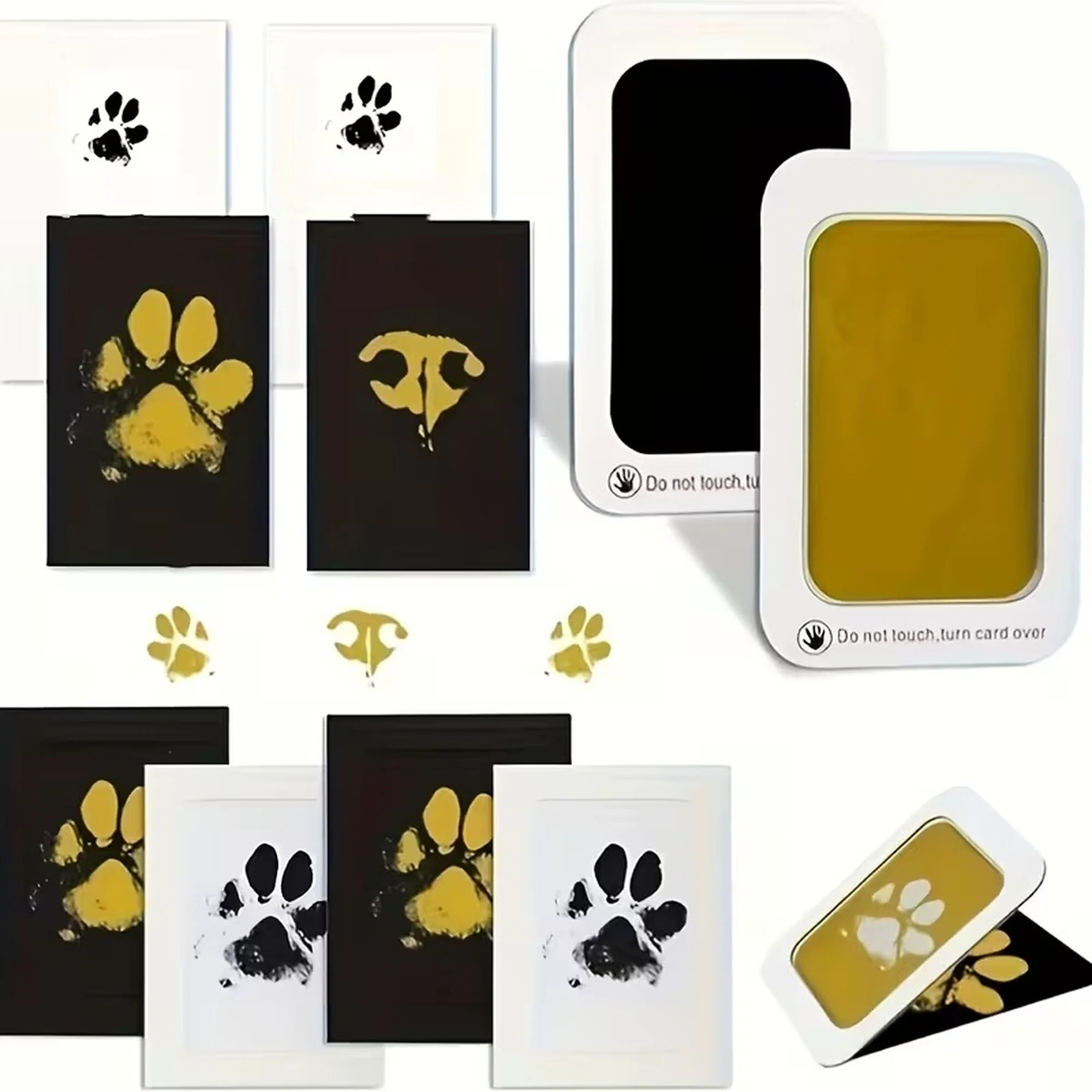 Captured Forever – Pet Paw & Nose Print Kit