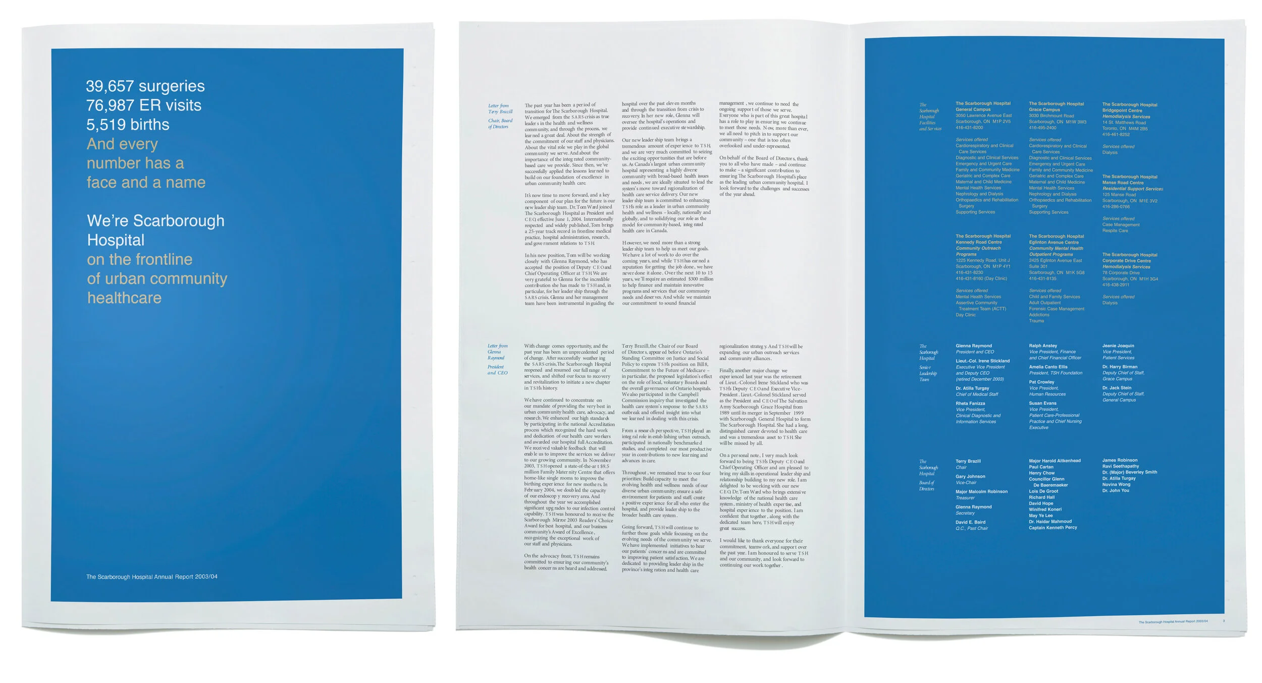 SCARBOROUGH HOSPITAL ANNUAL REPORT