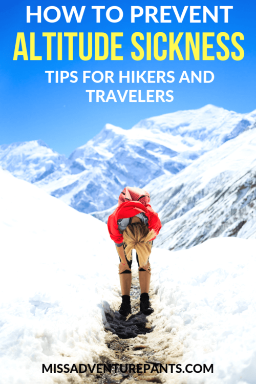 Altitude Sickness Prevention: Tips for Hikers and Travelers — Miss ...