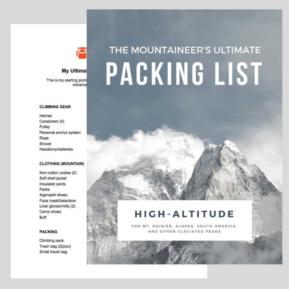 FREE Mountaineering Packing List — Miss Adventure Pants