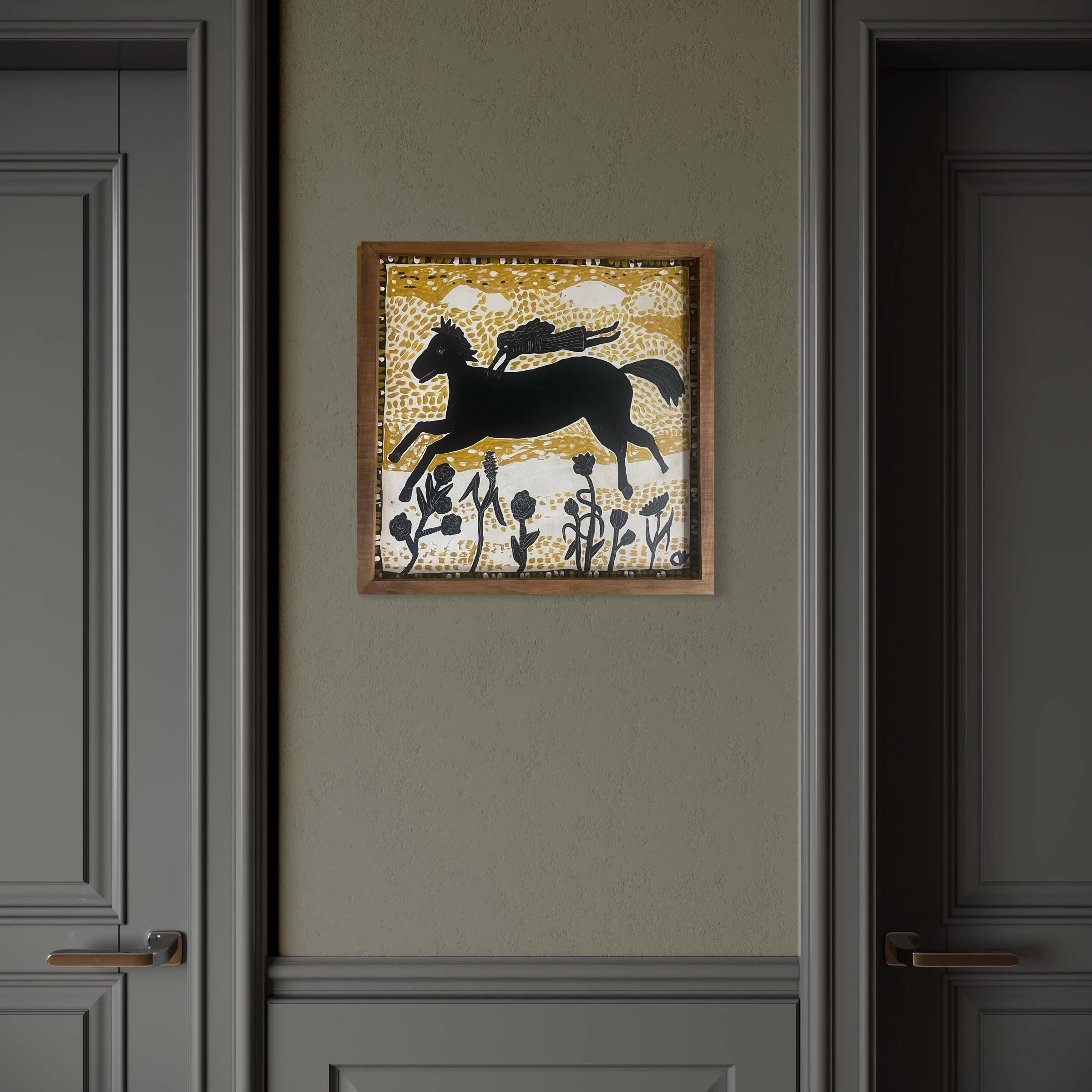 N o W h E r E.  f O r.  L o N g.   44 x 44cm