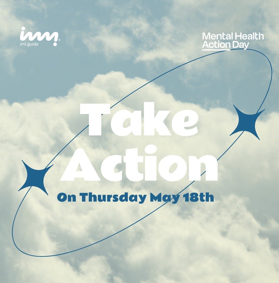 We're a week away for Mental Health Awareness Day! We invite you to spend at least 1 hour on imi guide and see how much you might learn and connect with on May 18th. ⁠
⁠
imi guide was made for and with LGBTQ+ teens across the country to deliver a com
