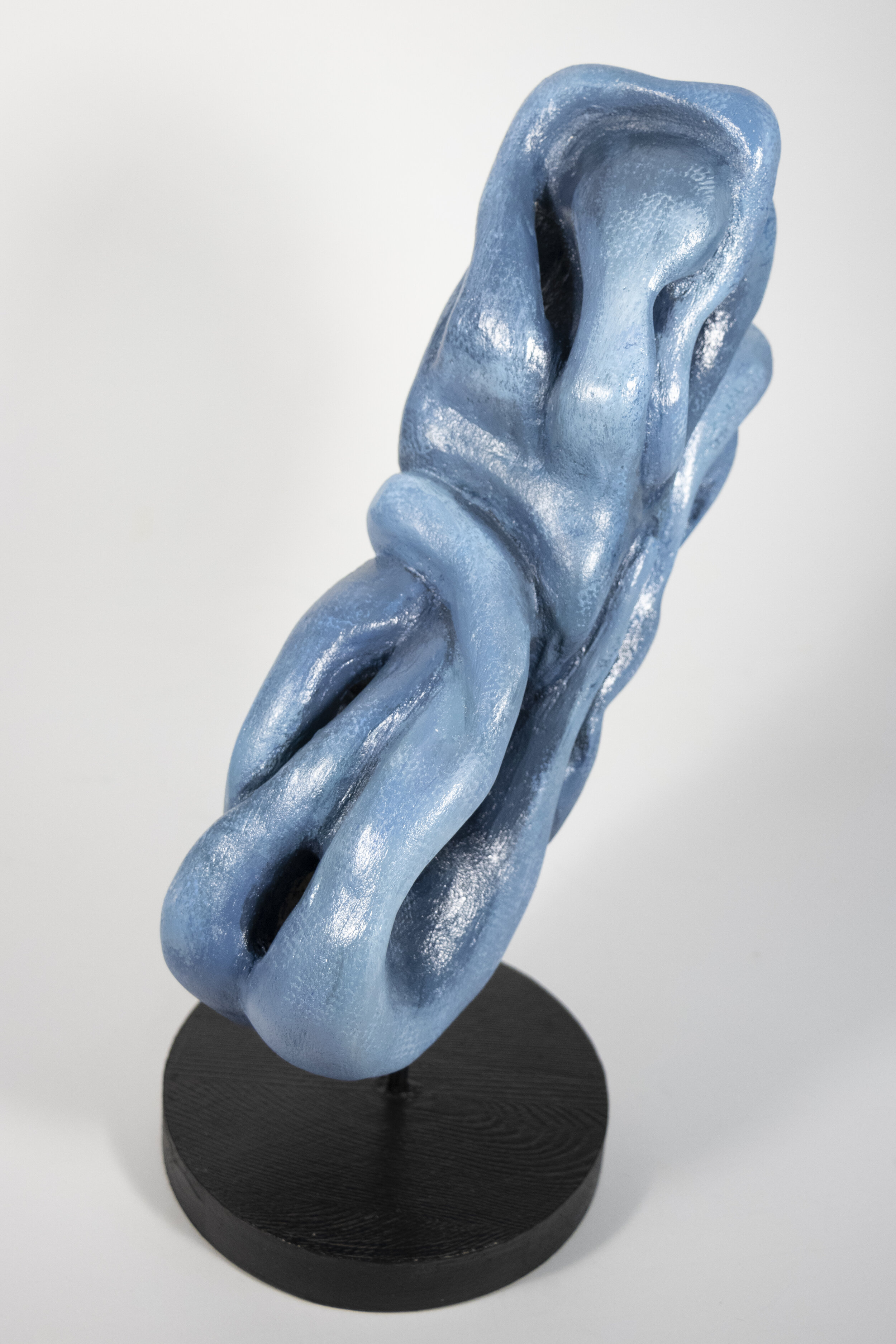 "Emotional", Balsa wood, Acrylic, 2019.