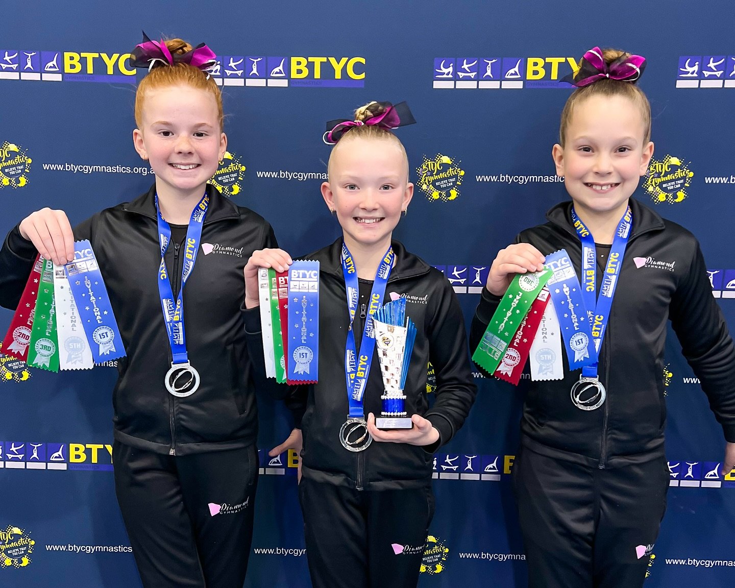 🌟 Congratulations to all our incredible level 1-5 squad gymnasts who competed at the BTYC Invite this weekend! We love seeing you all in action on the comp floor! 🌟

🎉 Level 1 &amp; 2: Your dedication, progress and spirit are so wonderful to watch