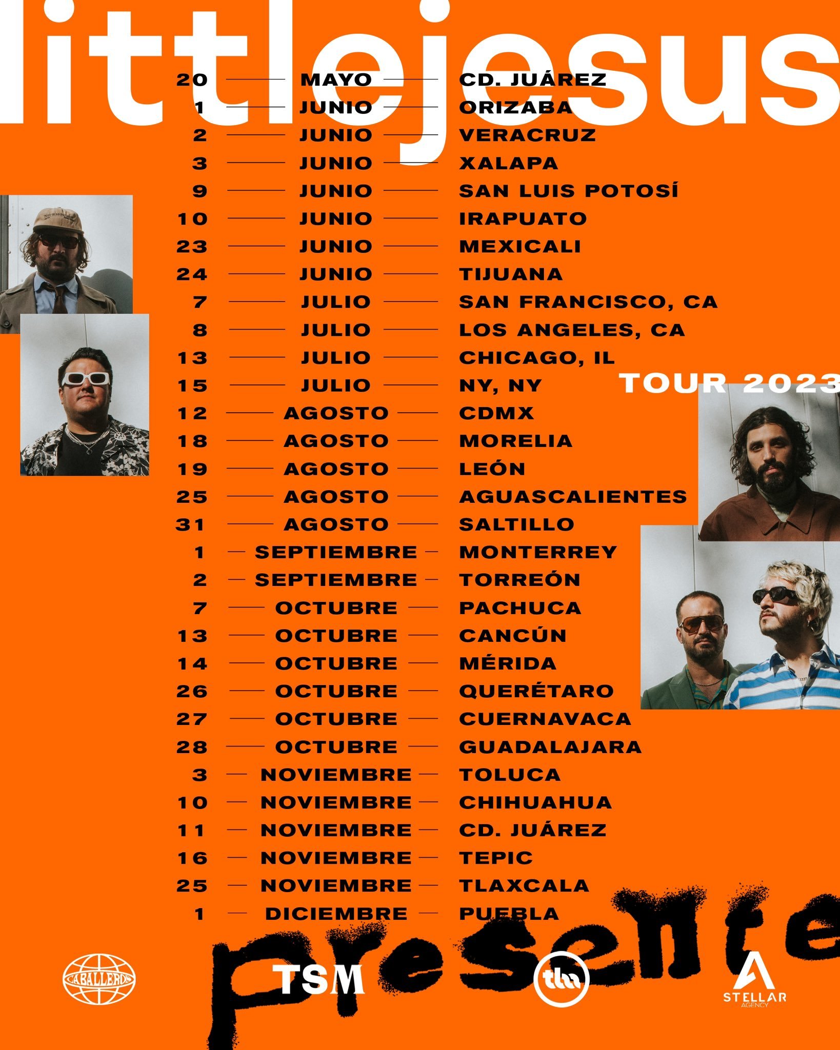 LITTLE JESUS ANUNCIA TOUR POR MEXICO 2023