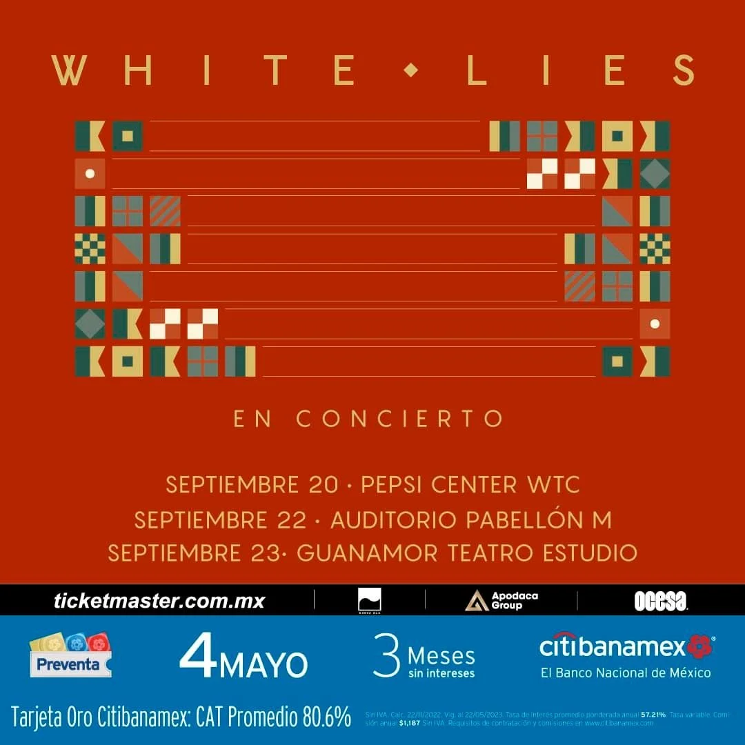 WHITE LIES REGRESA A MÉXICO