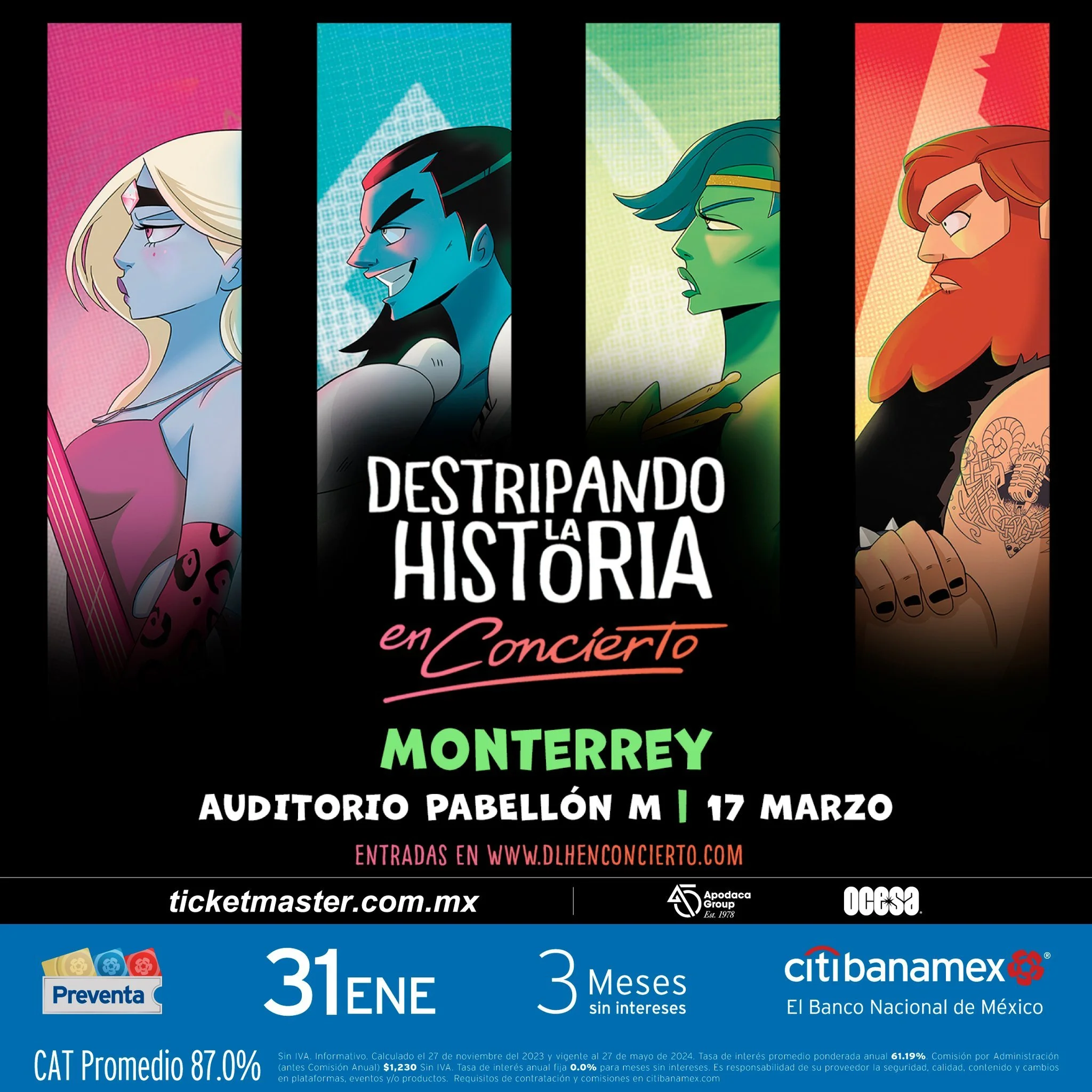 DESTRIPANDO LA HISTORIA LLEGA A MONTERREY CON ÚNICO SHOW SOLITARIO