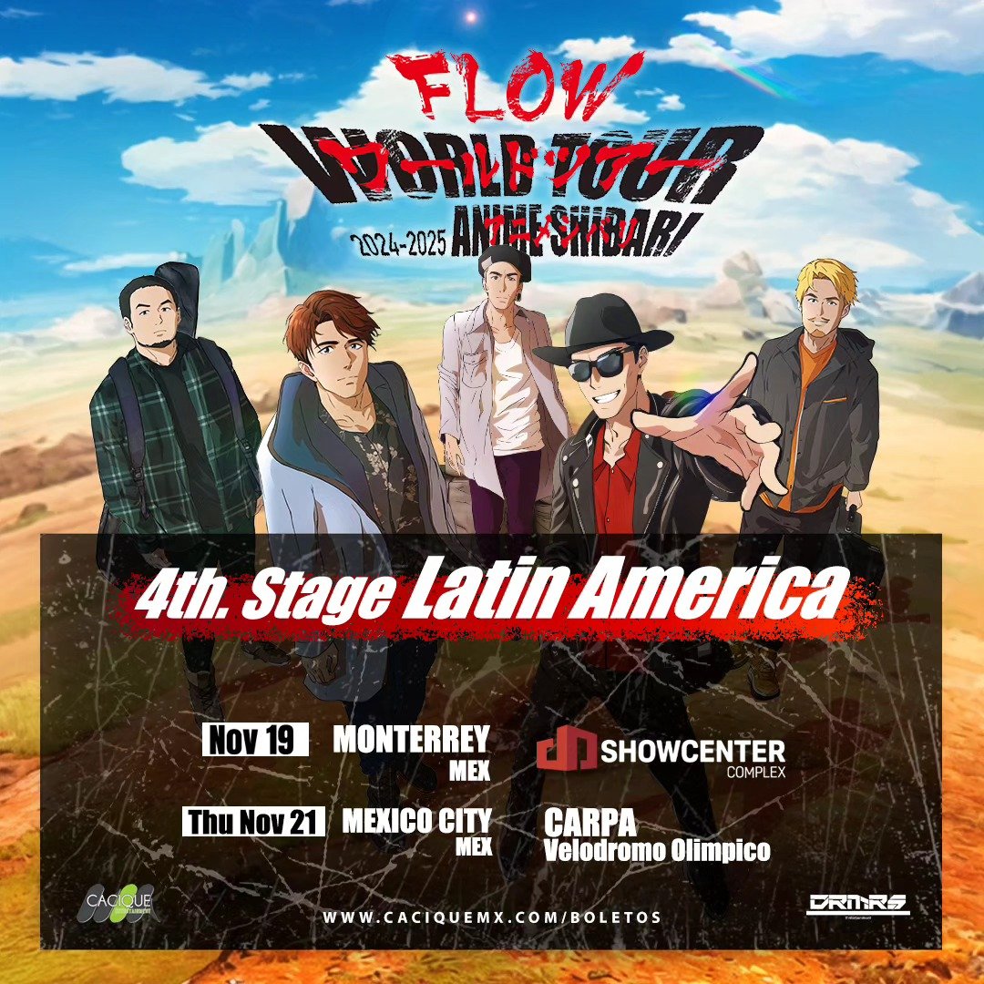 FLOW: DE JAPÓN A MÉXICO CON 2 FECHAS ESTE 2024