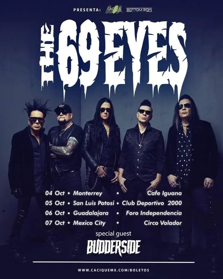 THE 69 EYES: TOUR MÉXICO 2024