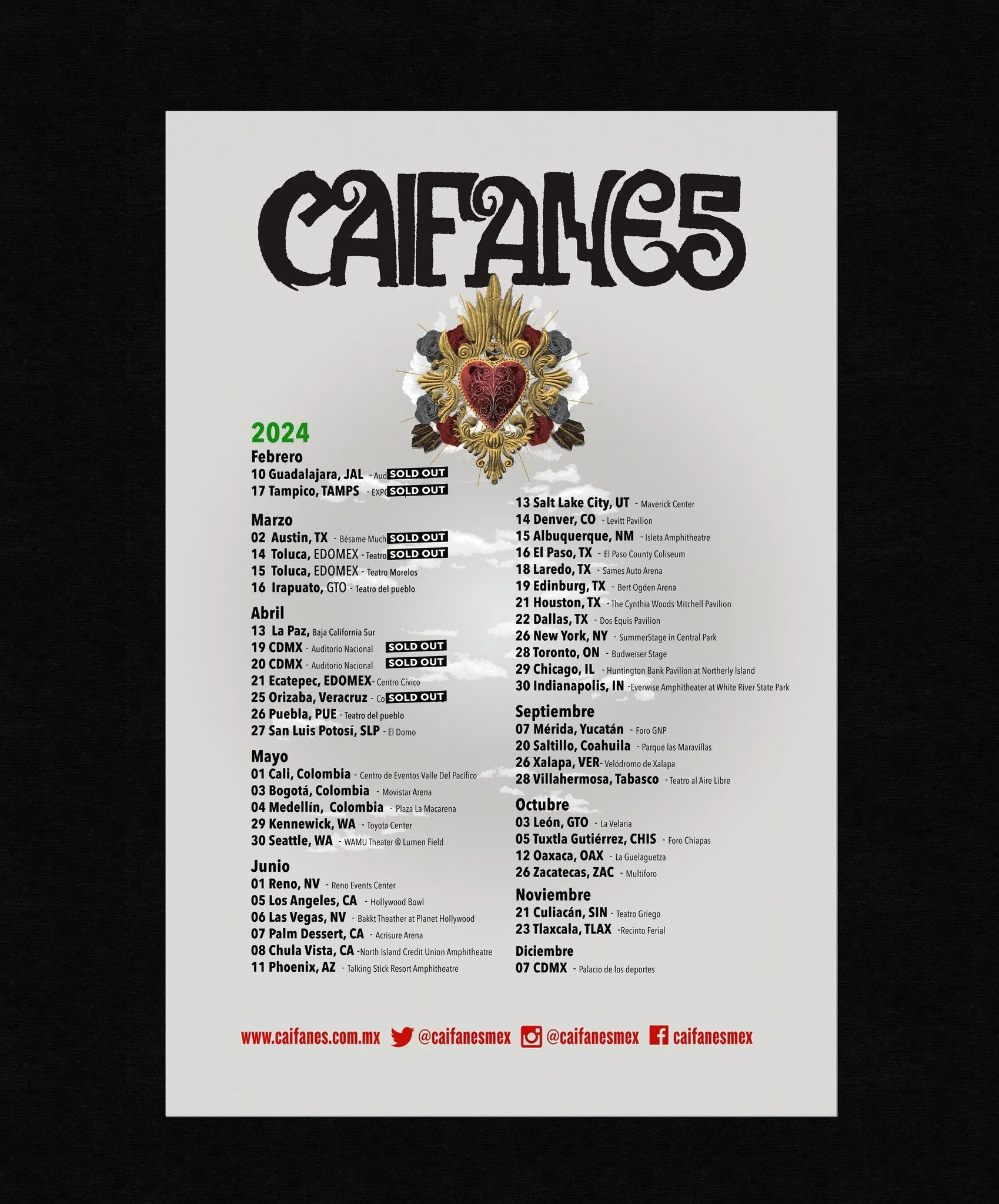 CAIFANES: TOUR 2024