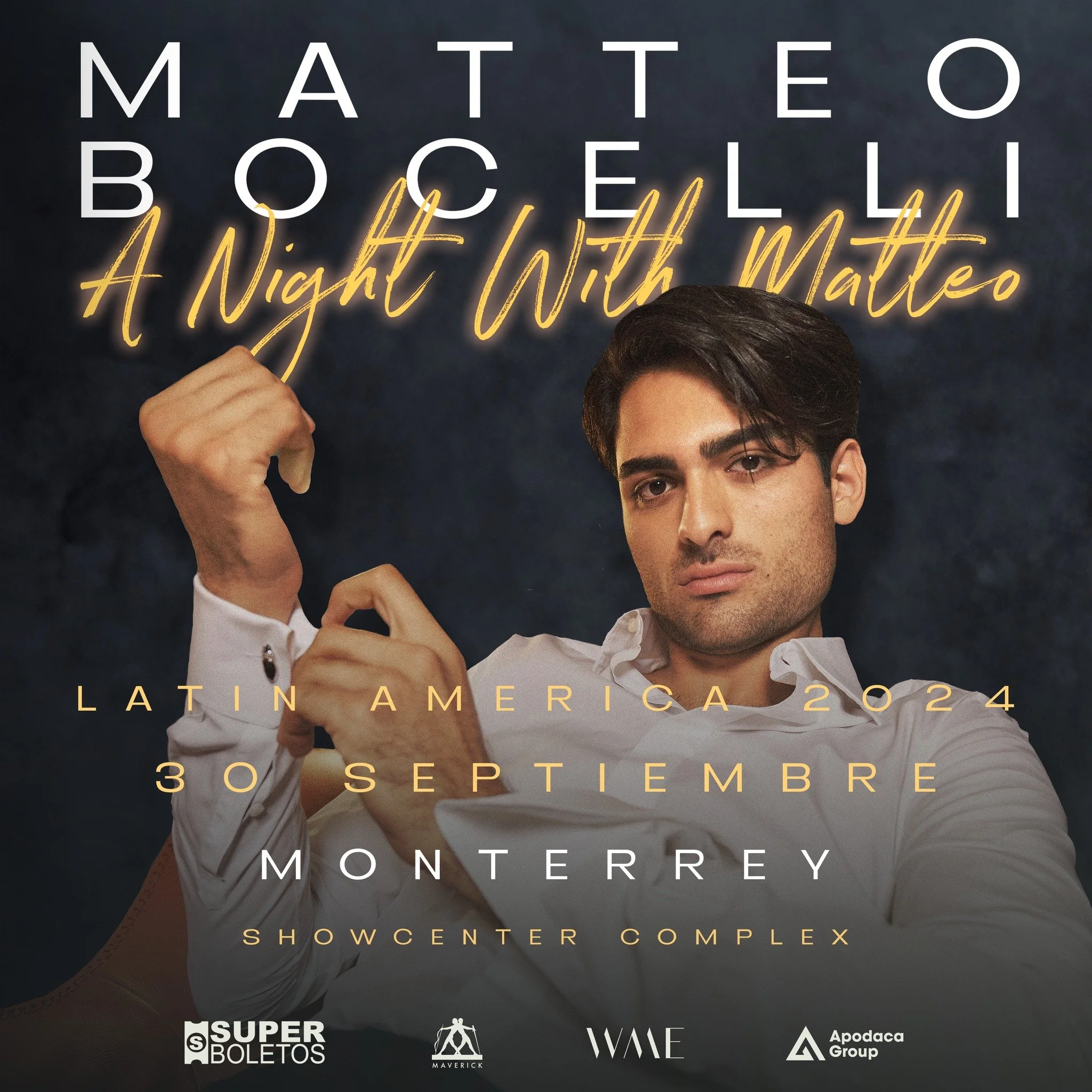 MATTEO BOCELLI EN MÉXICO 2024