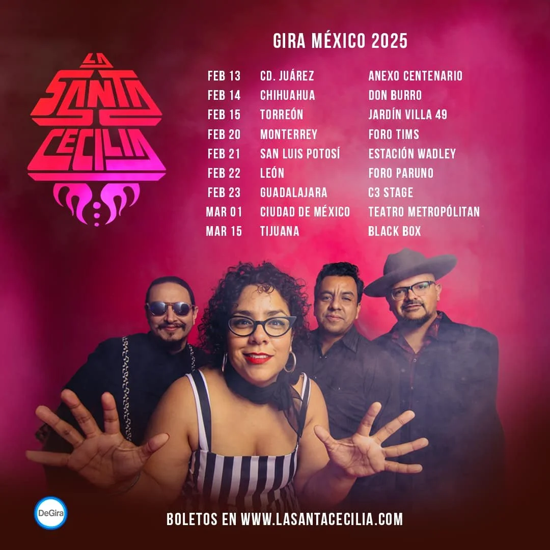LA SANTA CECILIA TOUR MÉXICO 2025