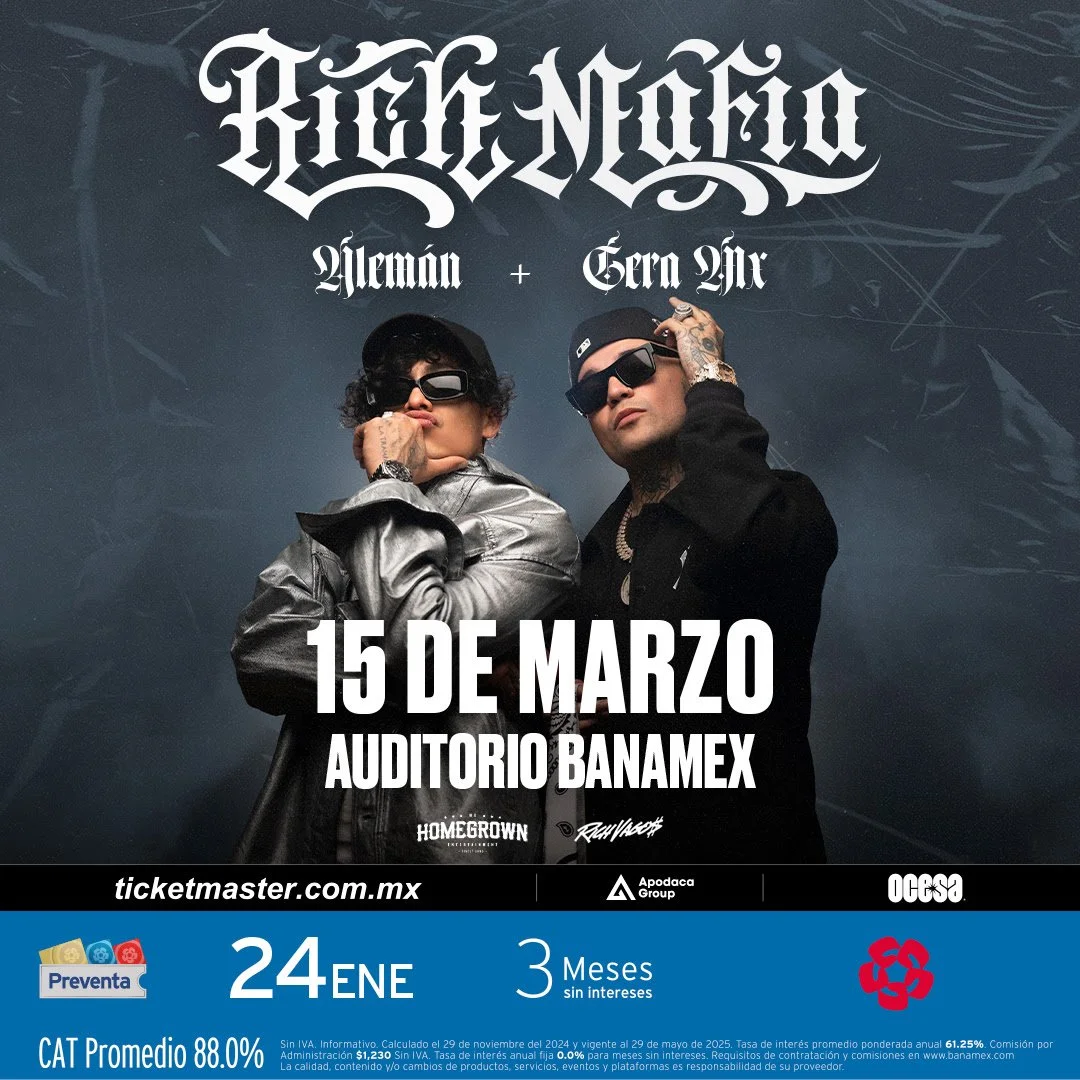 Rich Mafia: Alemán y Gera MX JUNTOS EN MONTERREY