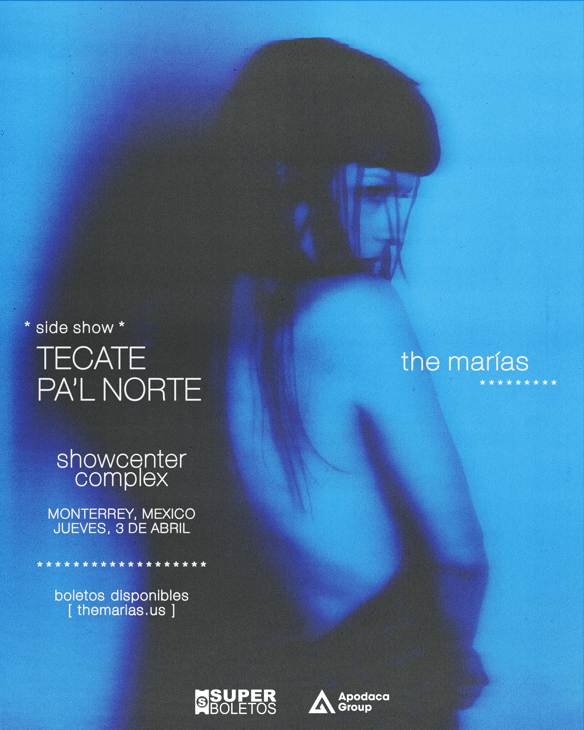 THE MARIAS: COMENZARÁN LA FIESTA ANTES DEL PAL NORTE