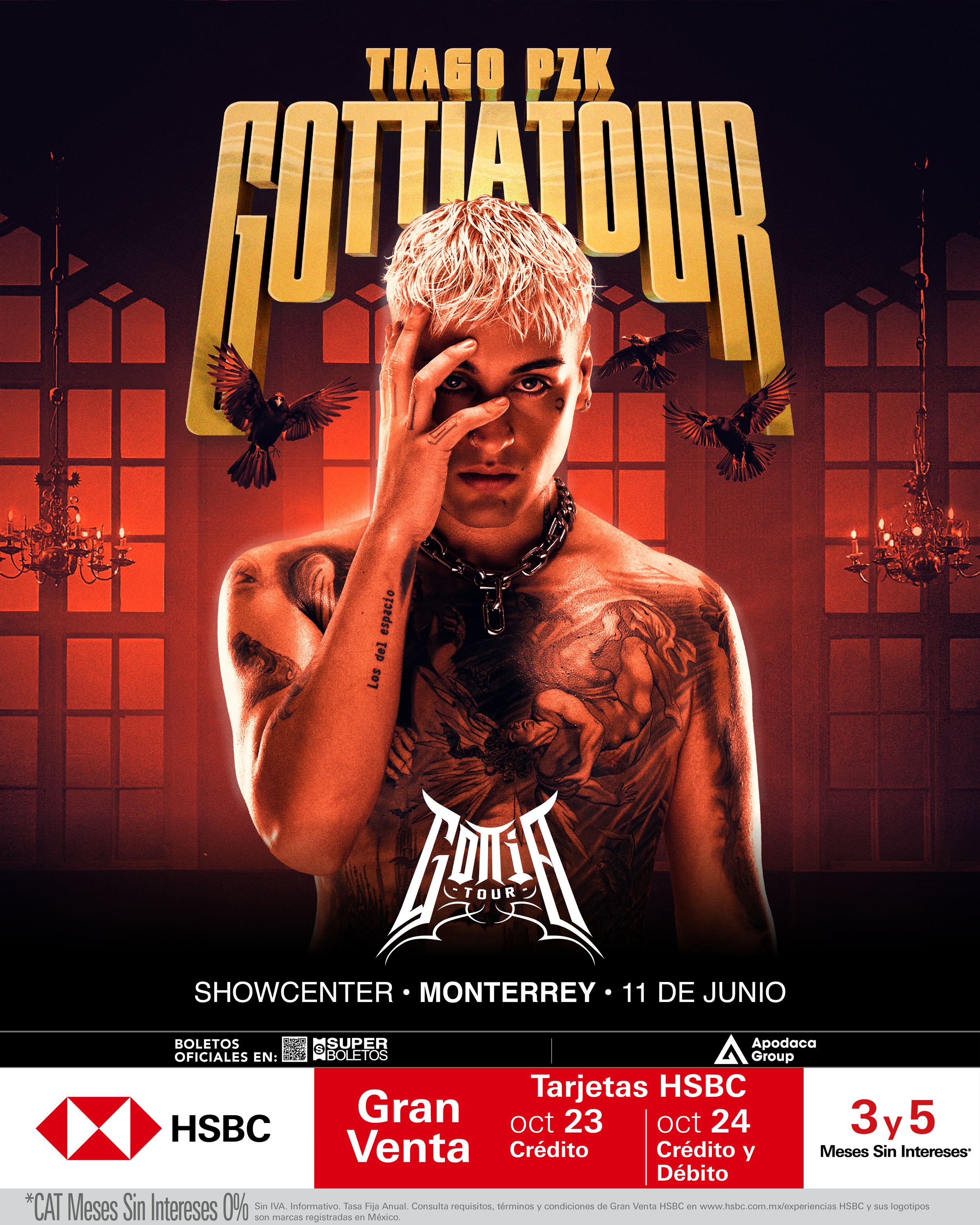 TIAGO PZK REGRESA A MONTERREY 