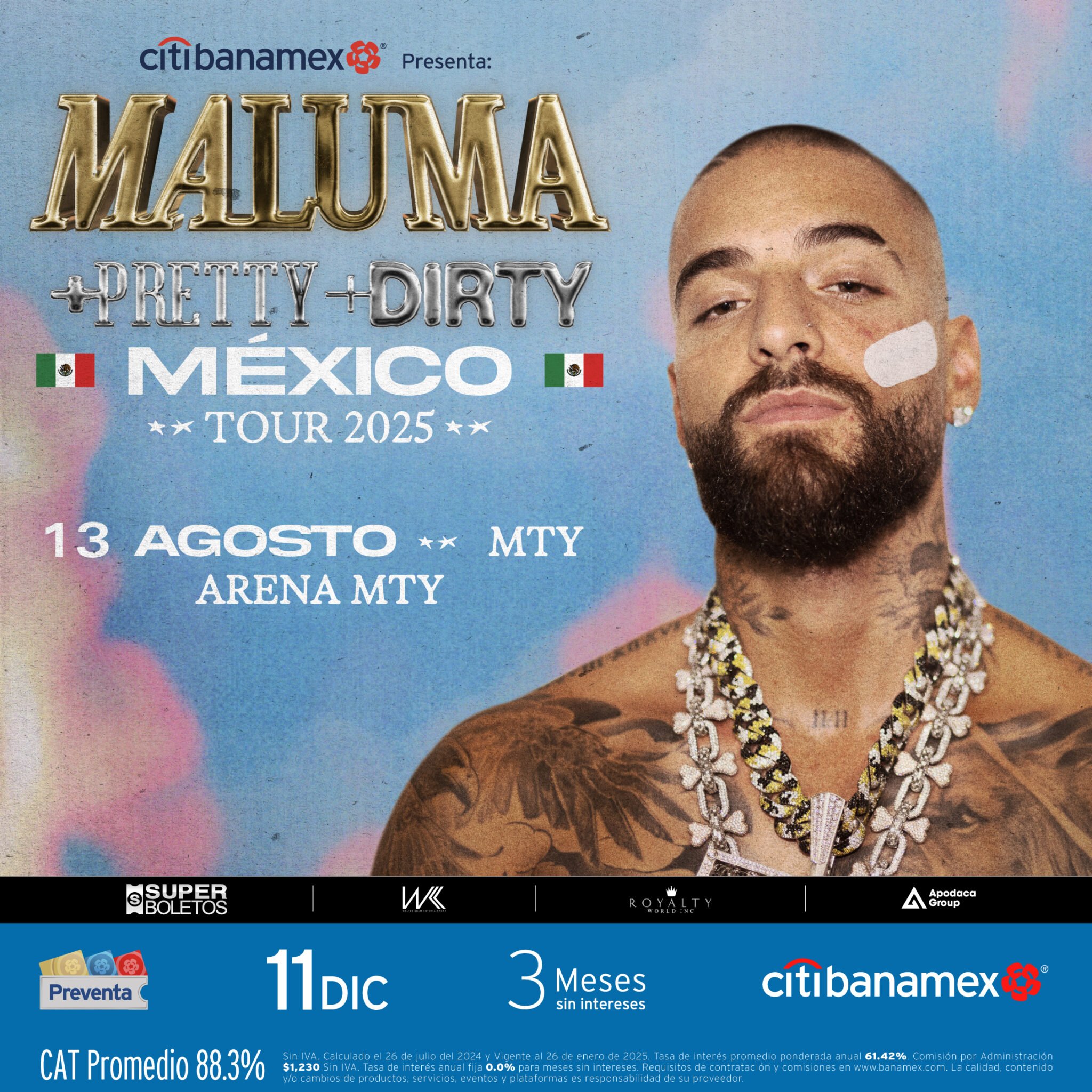 MALUMA REGRESA A MONTERREY 2025