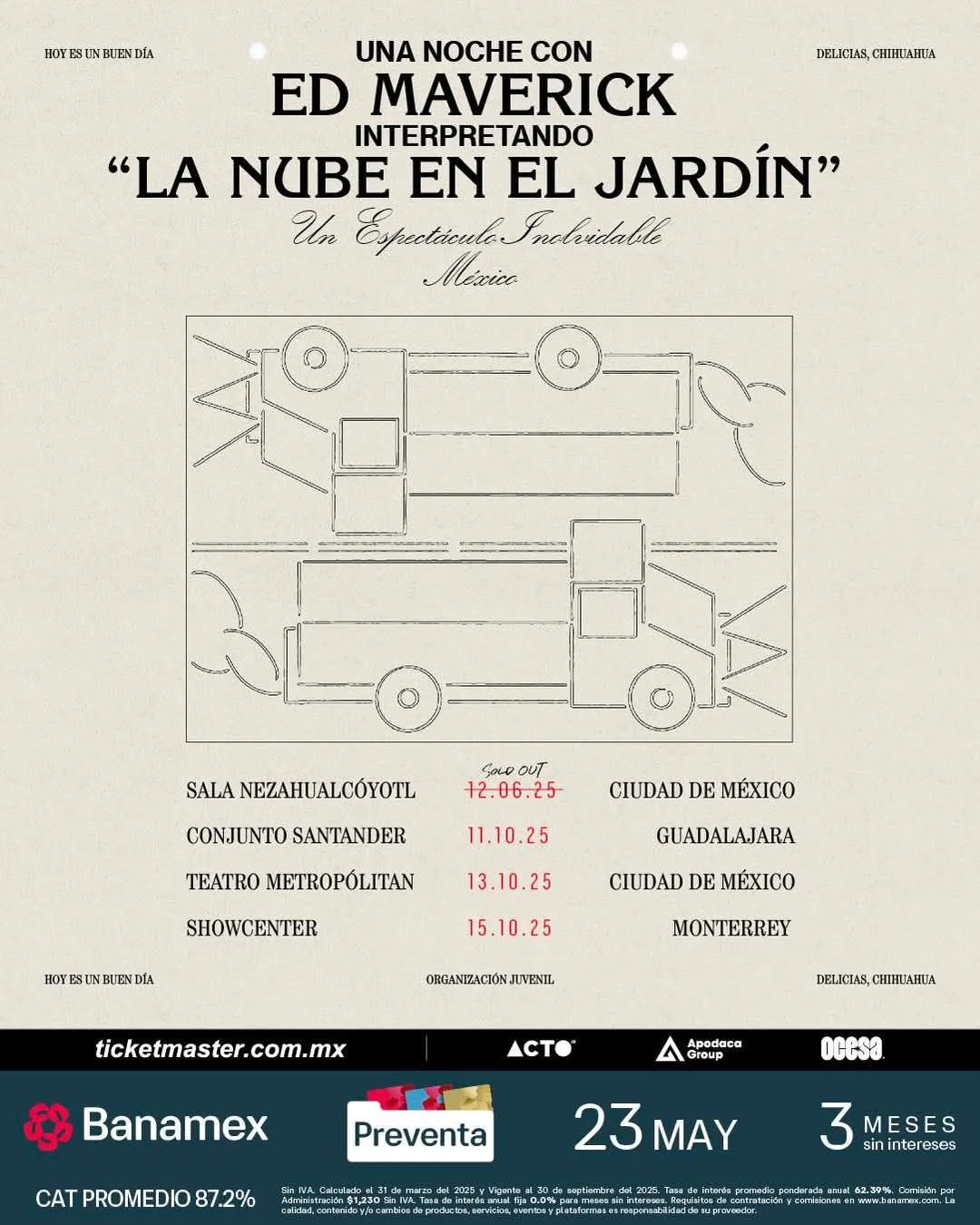 ED MAVERICK REGRESA A LOS ESCENARIOS ESTE 2025