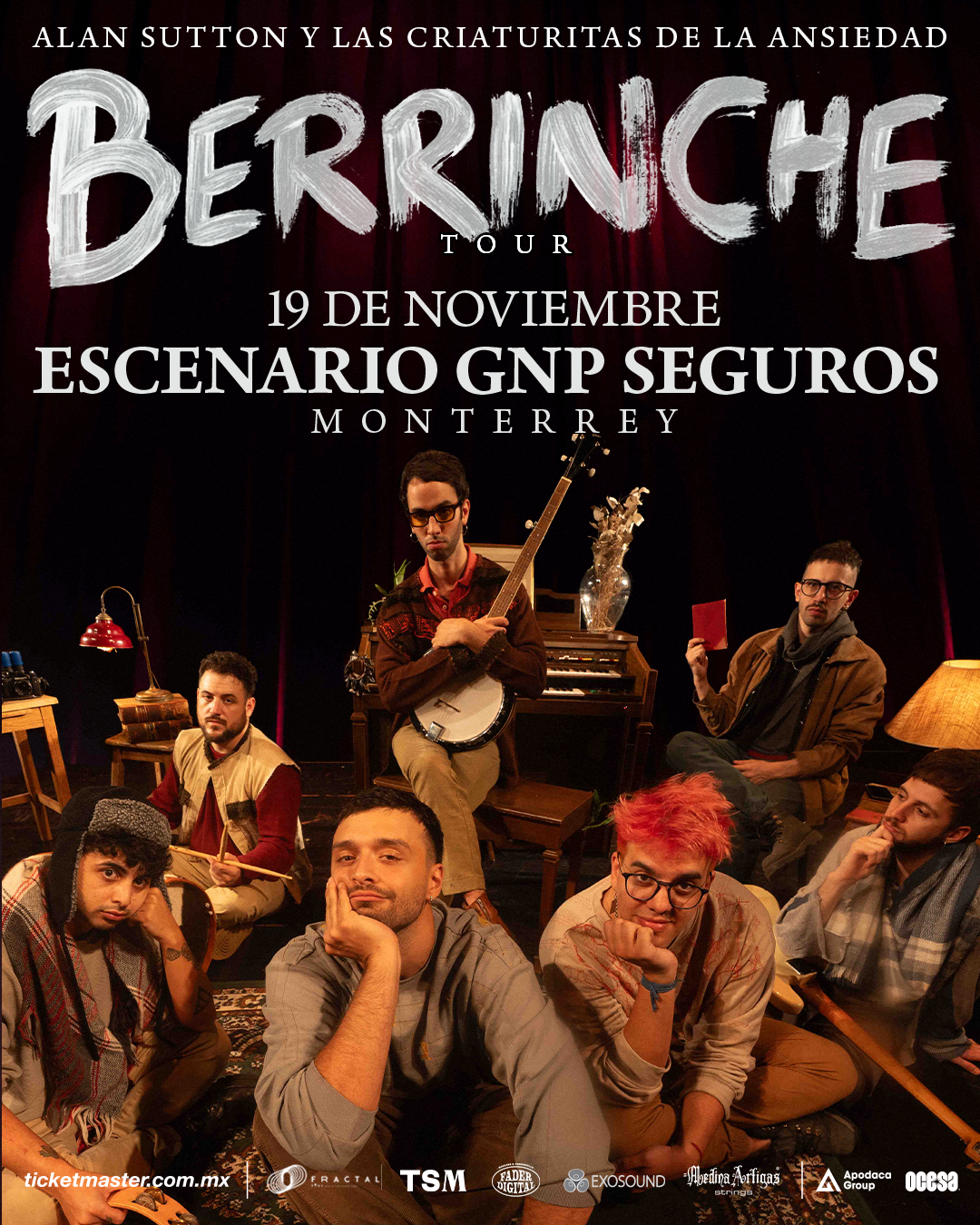 ALAN SUTTON Y LAS CRIATURAS DE LA ANSIEDAD EN MONTERREY