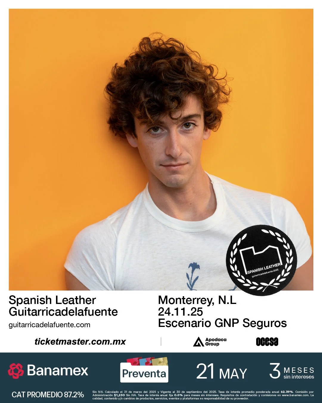 GUITARRICADELAFUENTE LLEGA DESDE ESPAÑA CON TODO SU FOLK